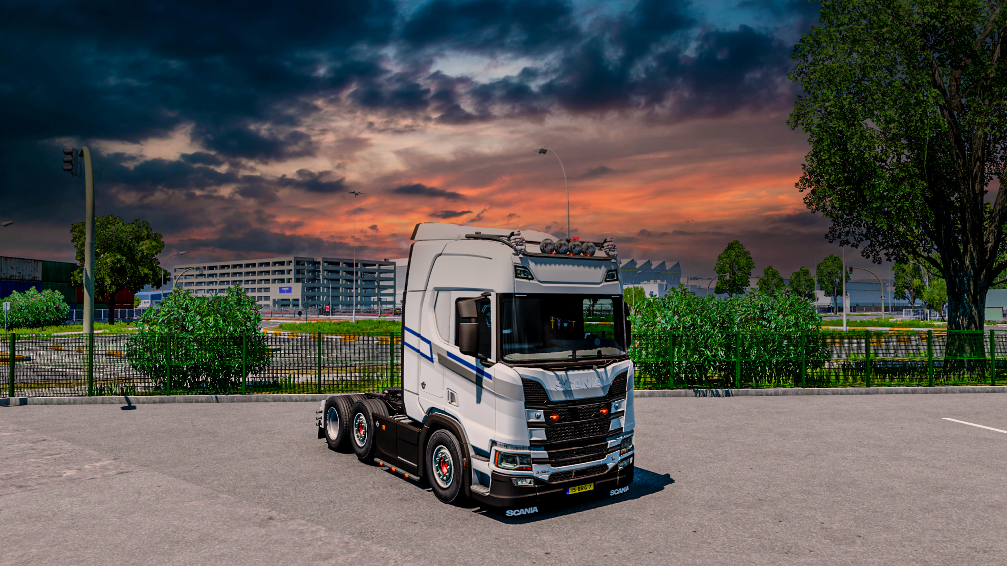 Line Paint Job - Scania