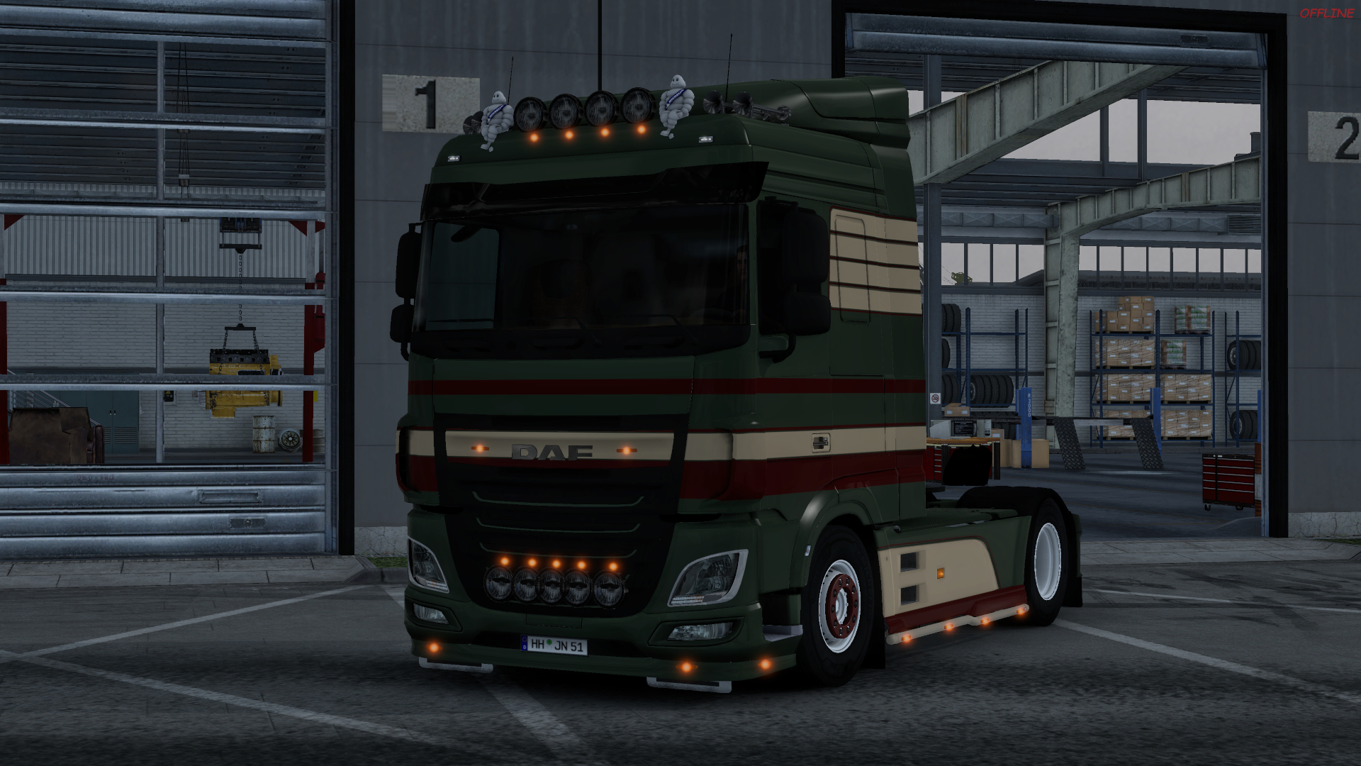 DAF XF Euro 6 4x2 Space Aero