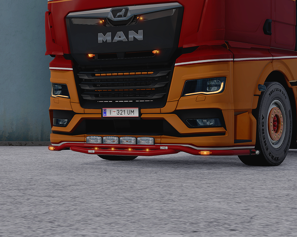 TGX 2020- b_grill with lights painted