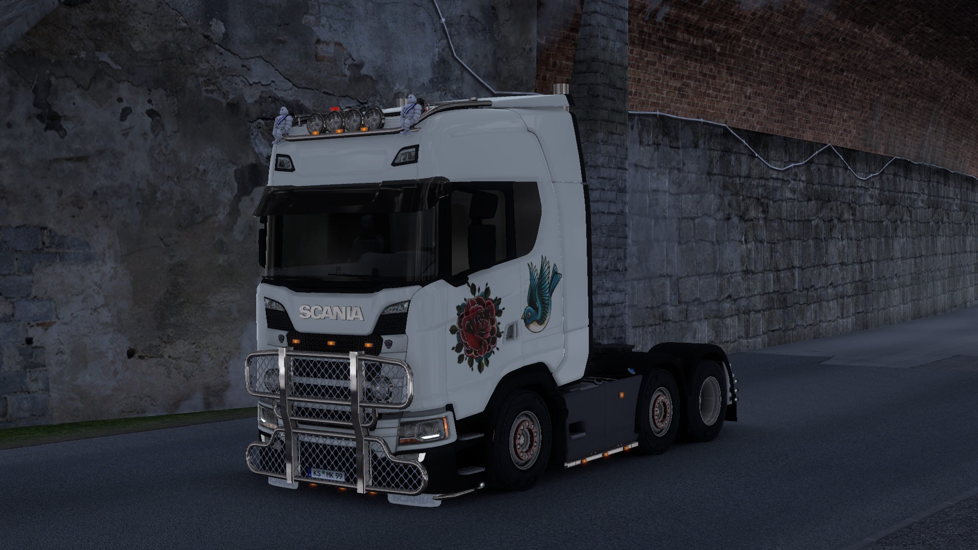 Scania S770 Midlift Rose