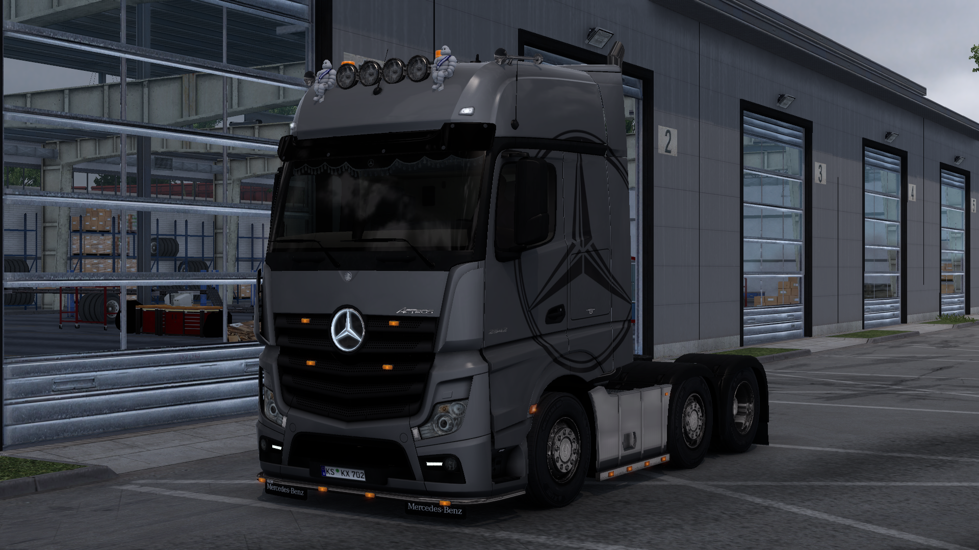 Mercedes New Actros (MP4)