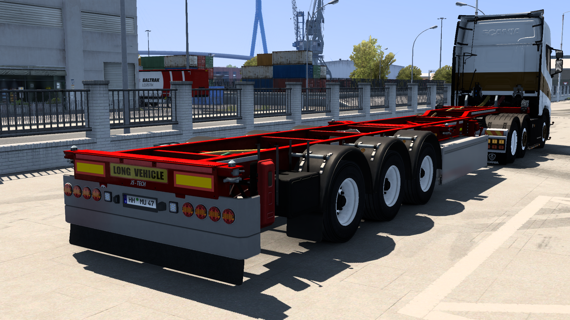 Container transport
