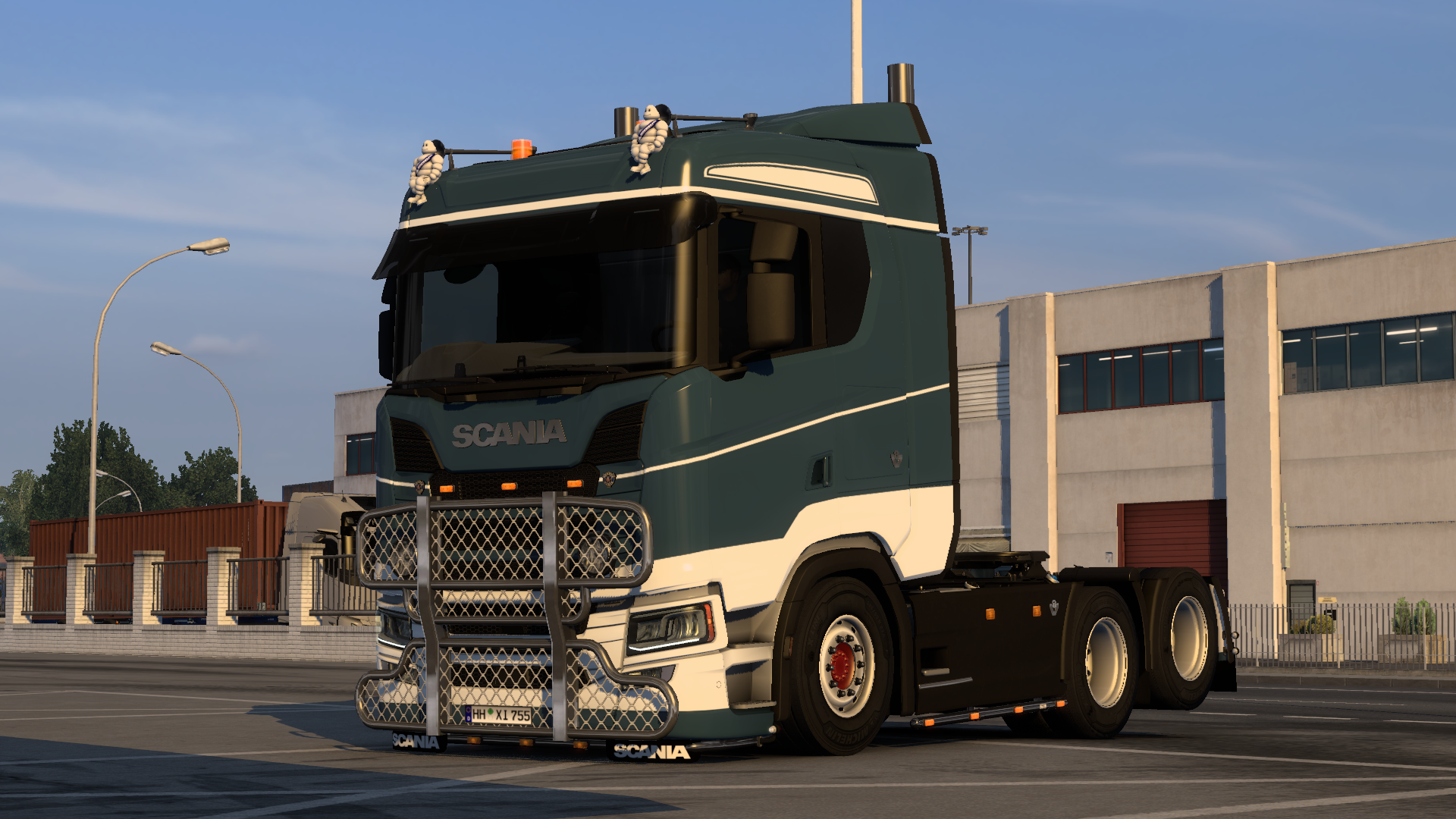 Scania R low roof 6x2 Taglift