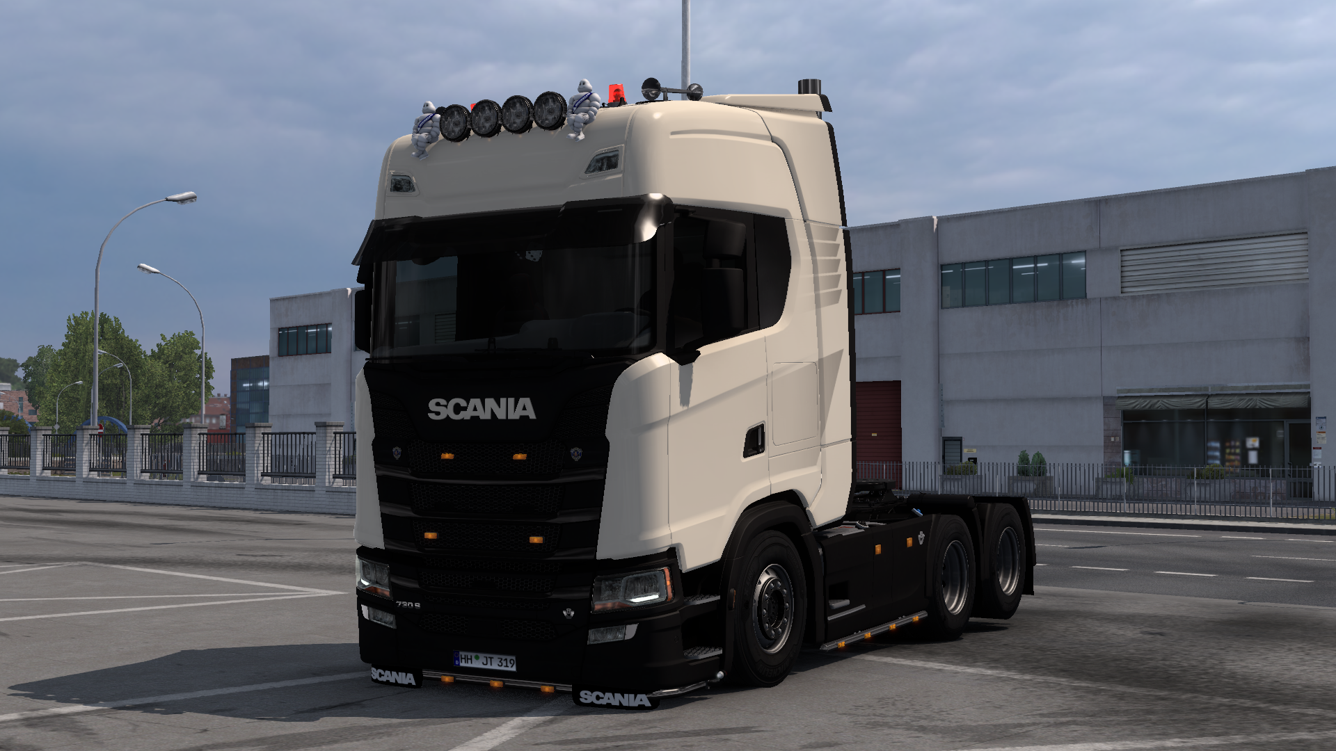 Scania S730 6x2 Taglift