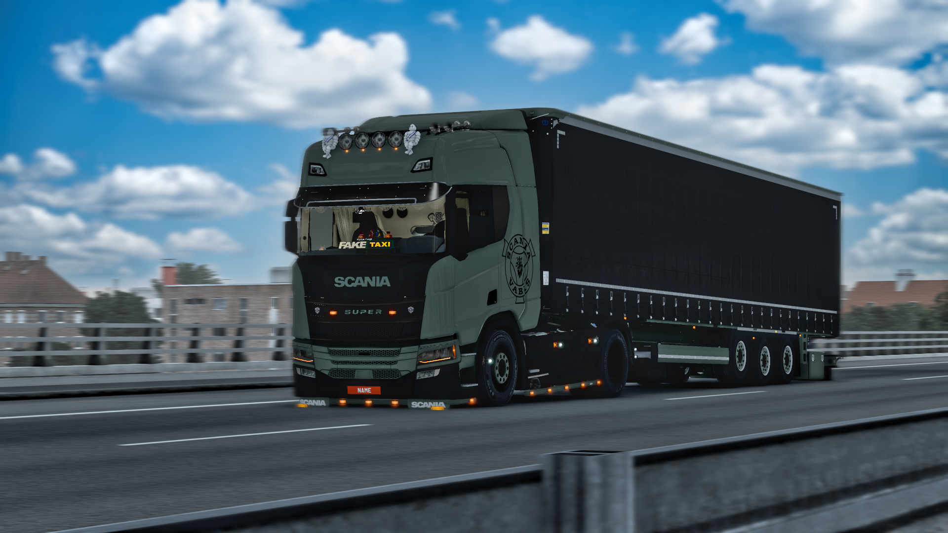 Scania R770 4x2 + Krone Profiliner