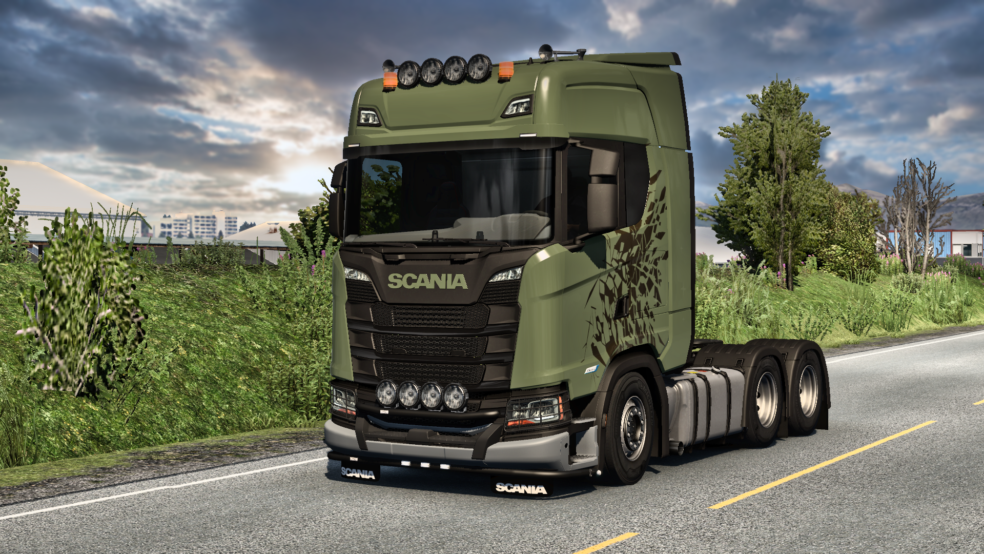 Scania S650  6x4 Long Chassis Adventure Style