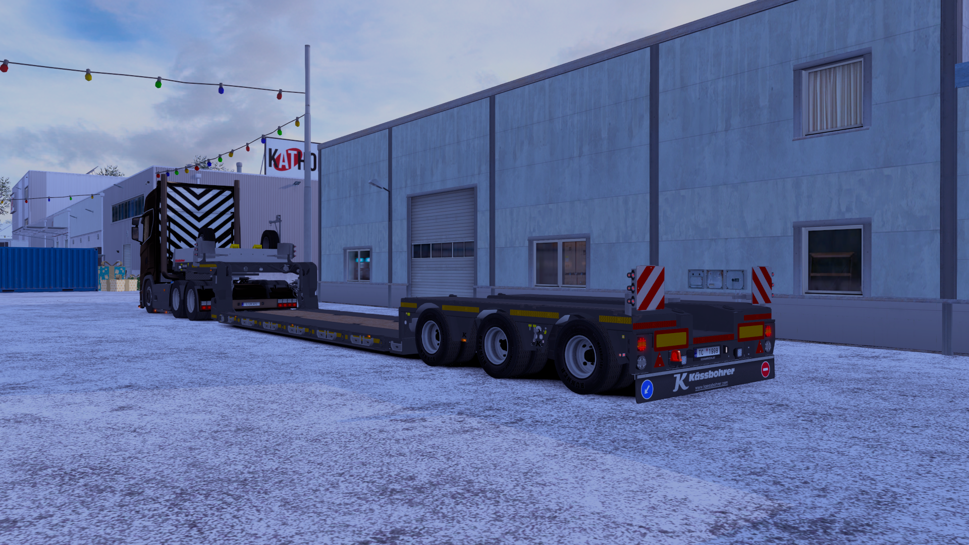 Low Loader for Scania 6x4