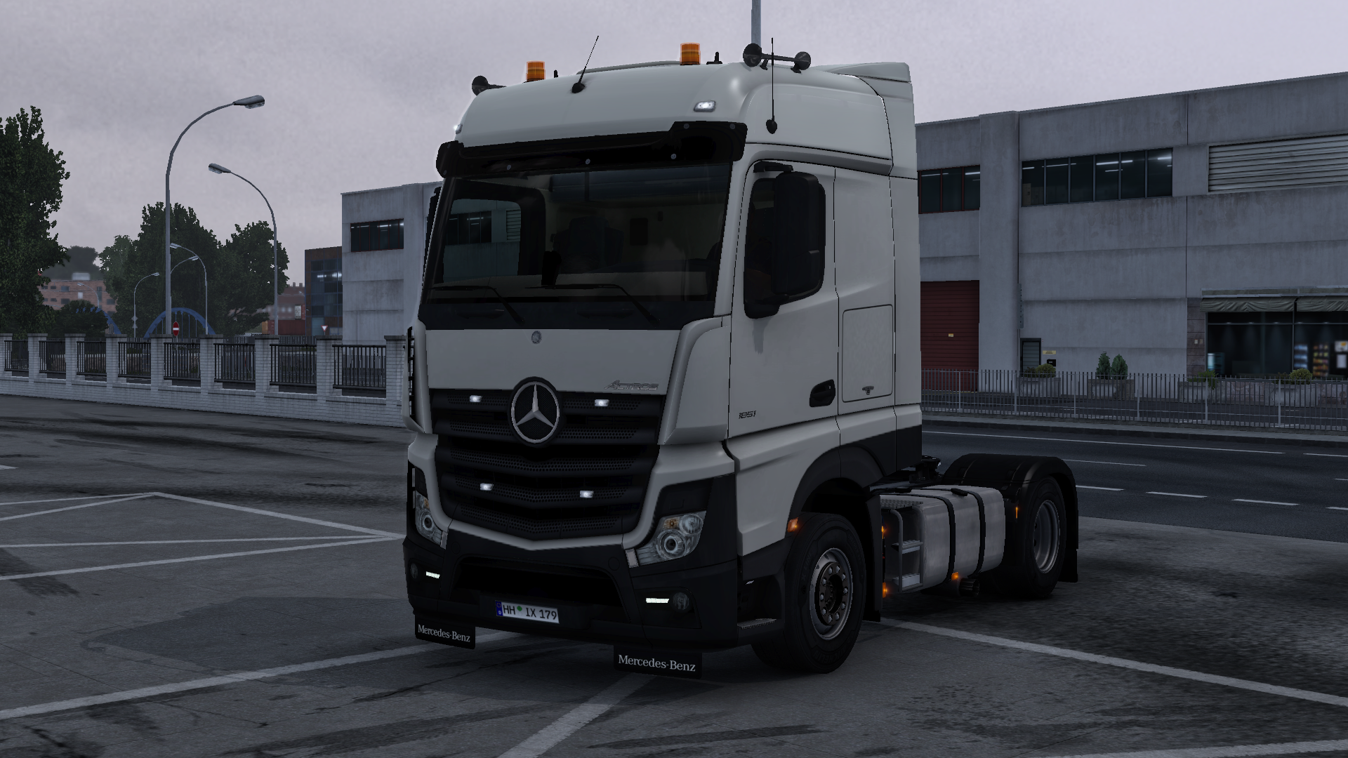 Mercedes Actros MP 4 4x2 koleka style