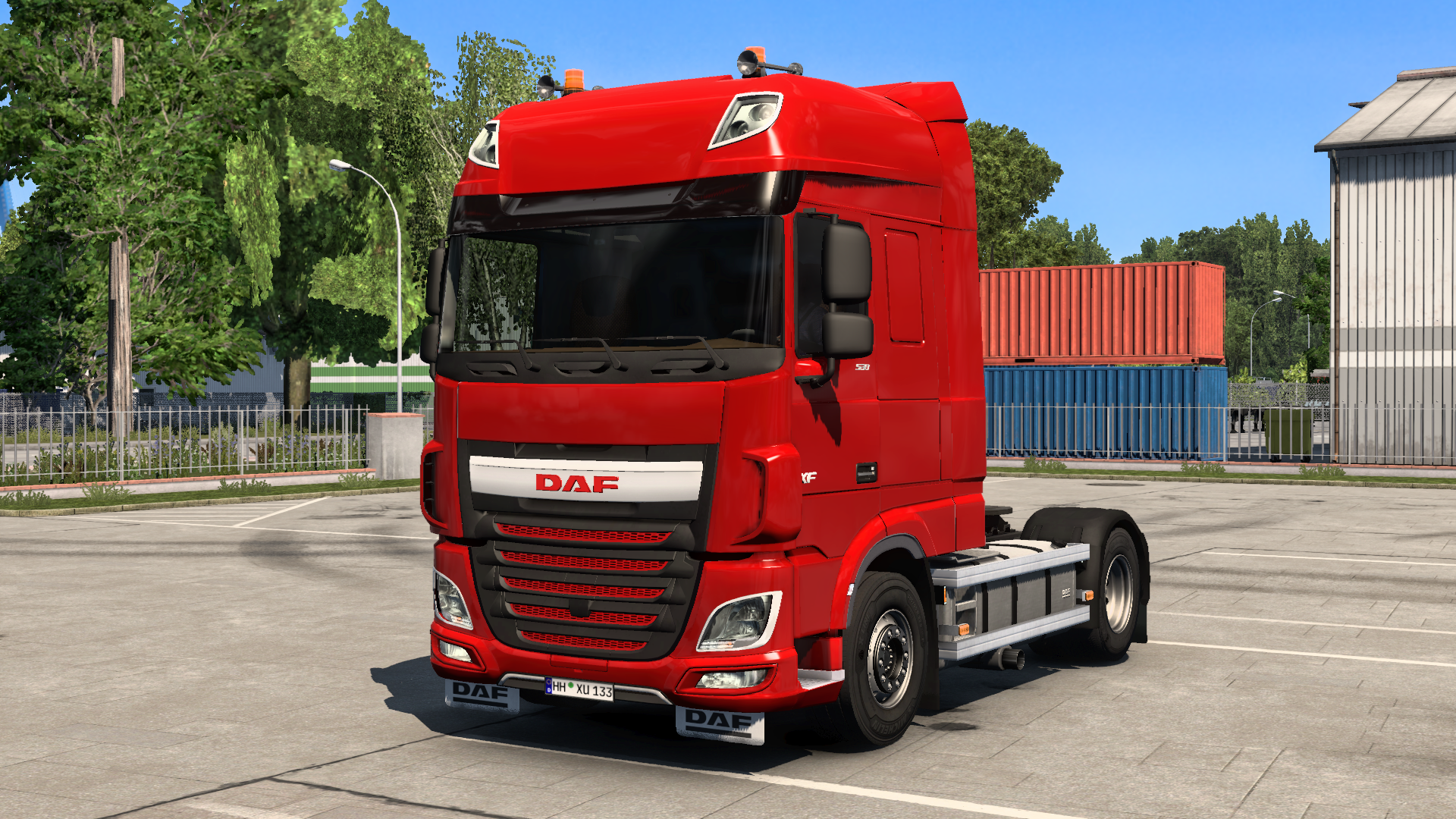DAF XF Euro 6 4x2 koleka tyle