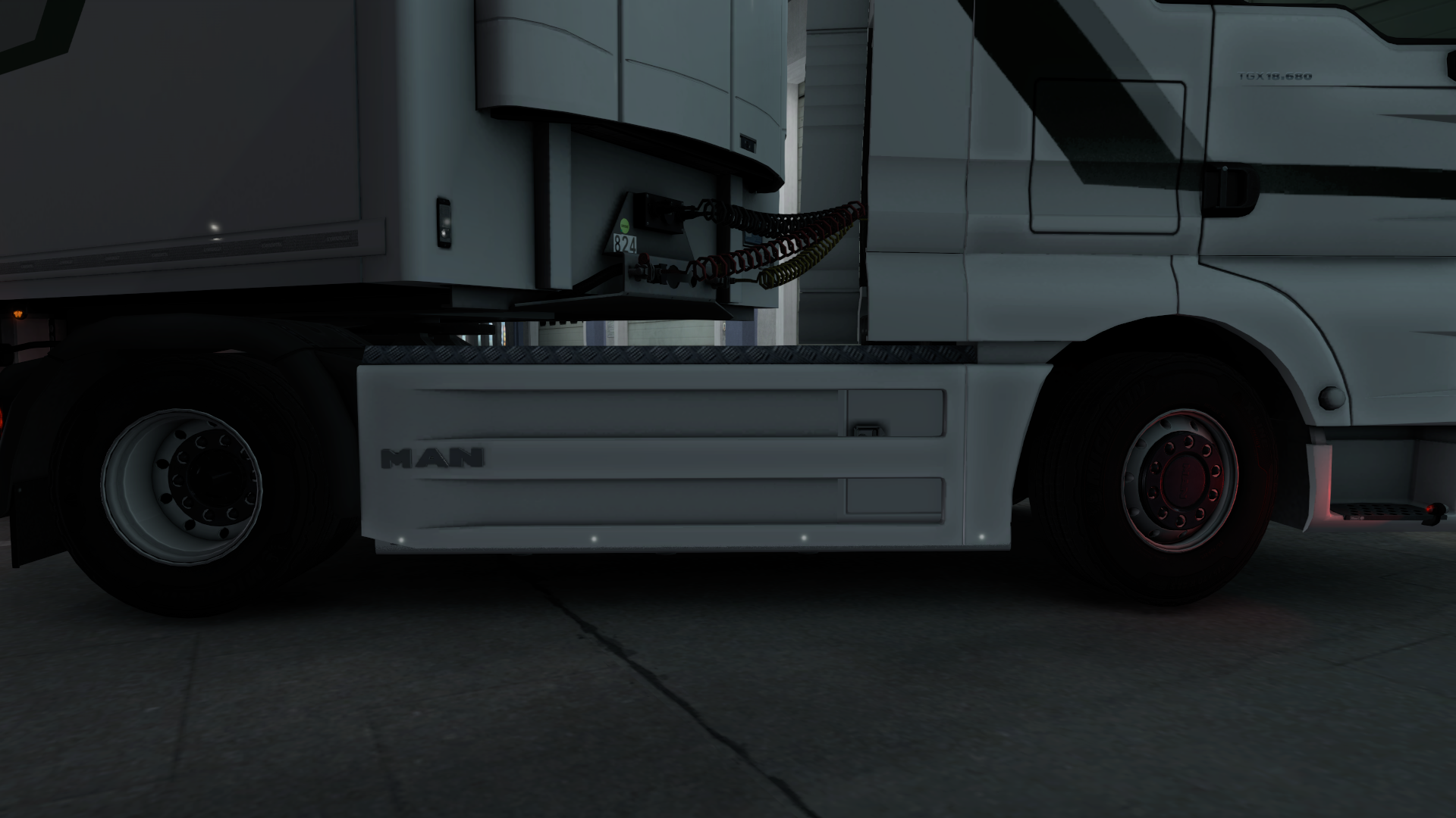 MAN TGX E5 4x2 Sideskirts