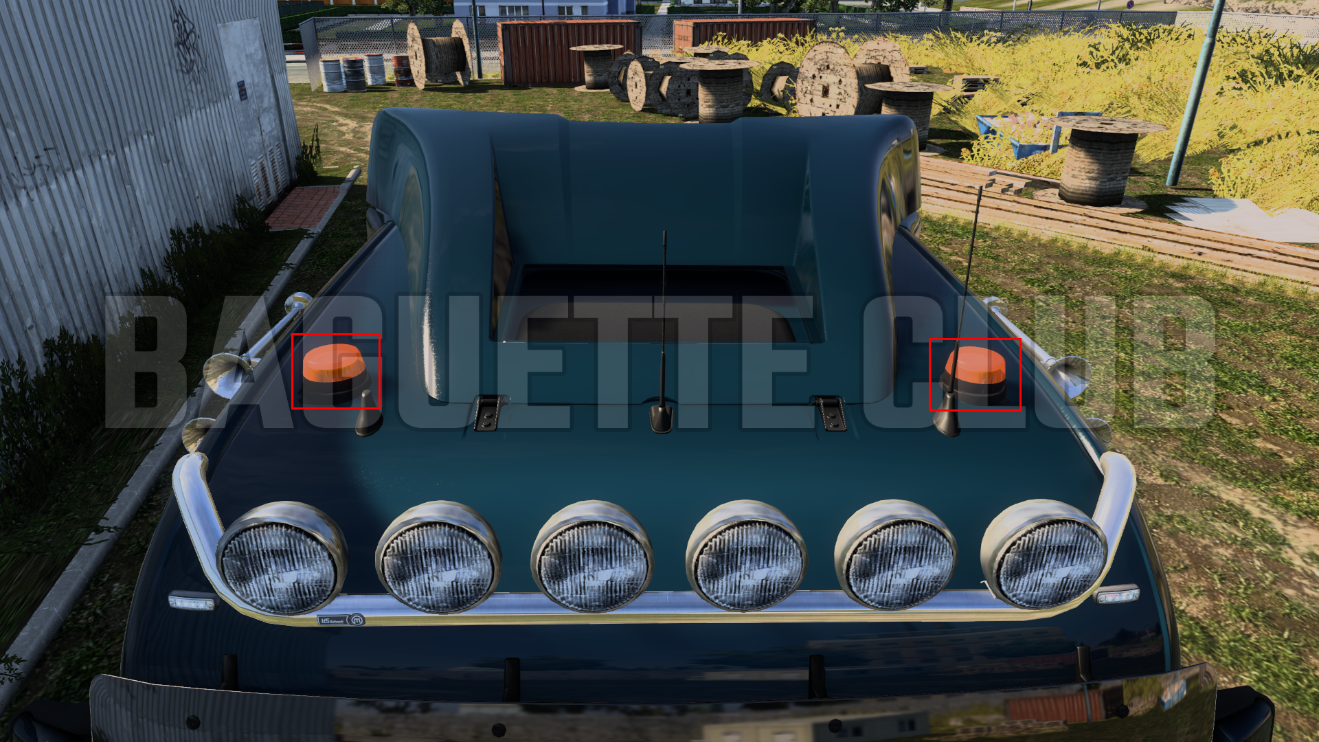 MAN E6 beacons