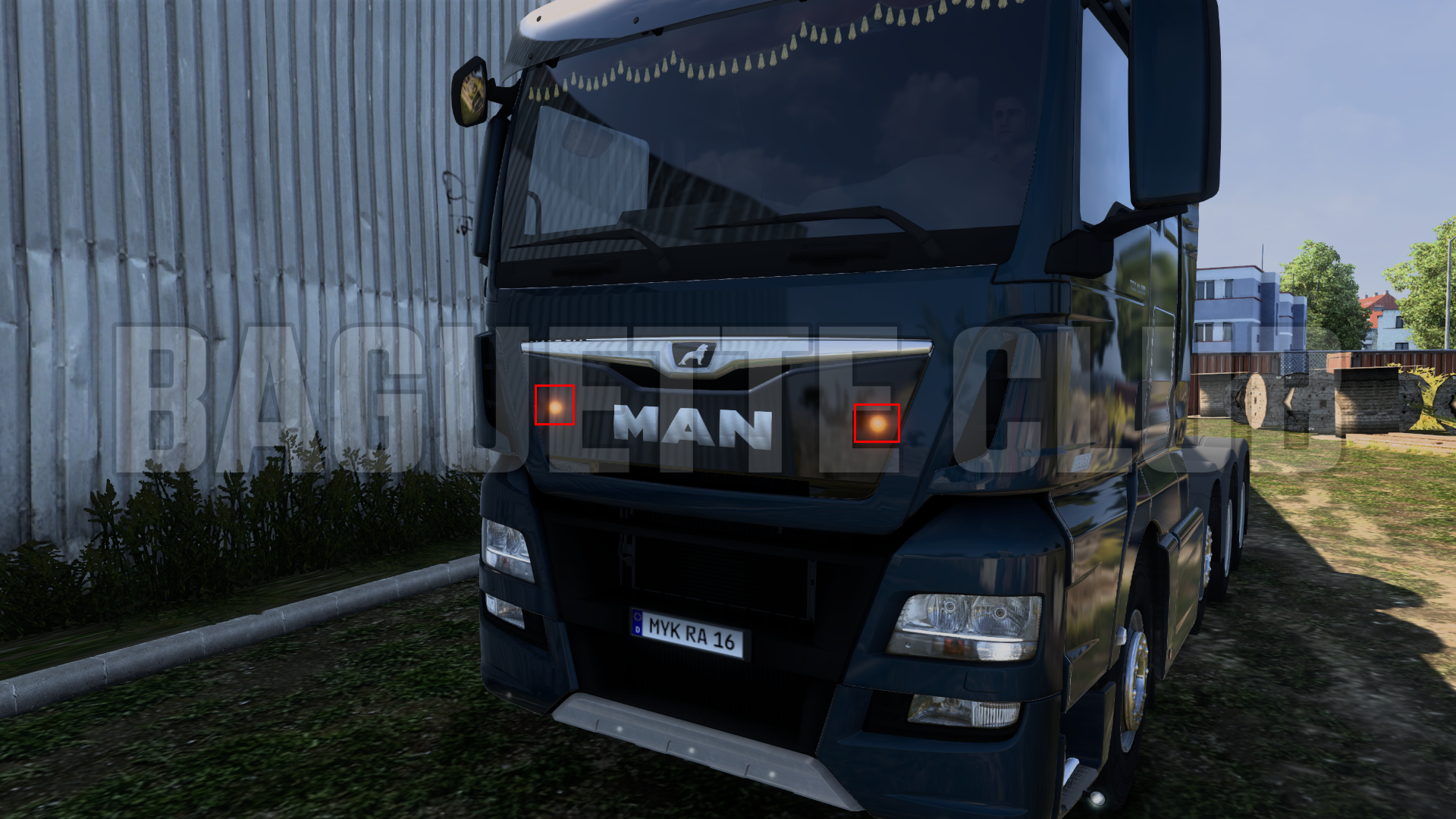 MAN E6 intake lights w/ strobes