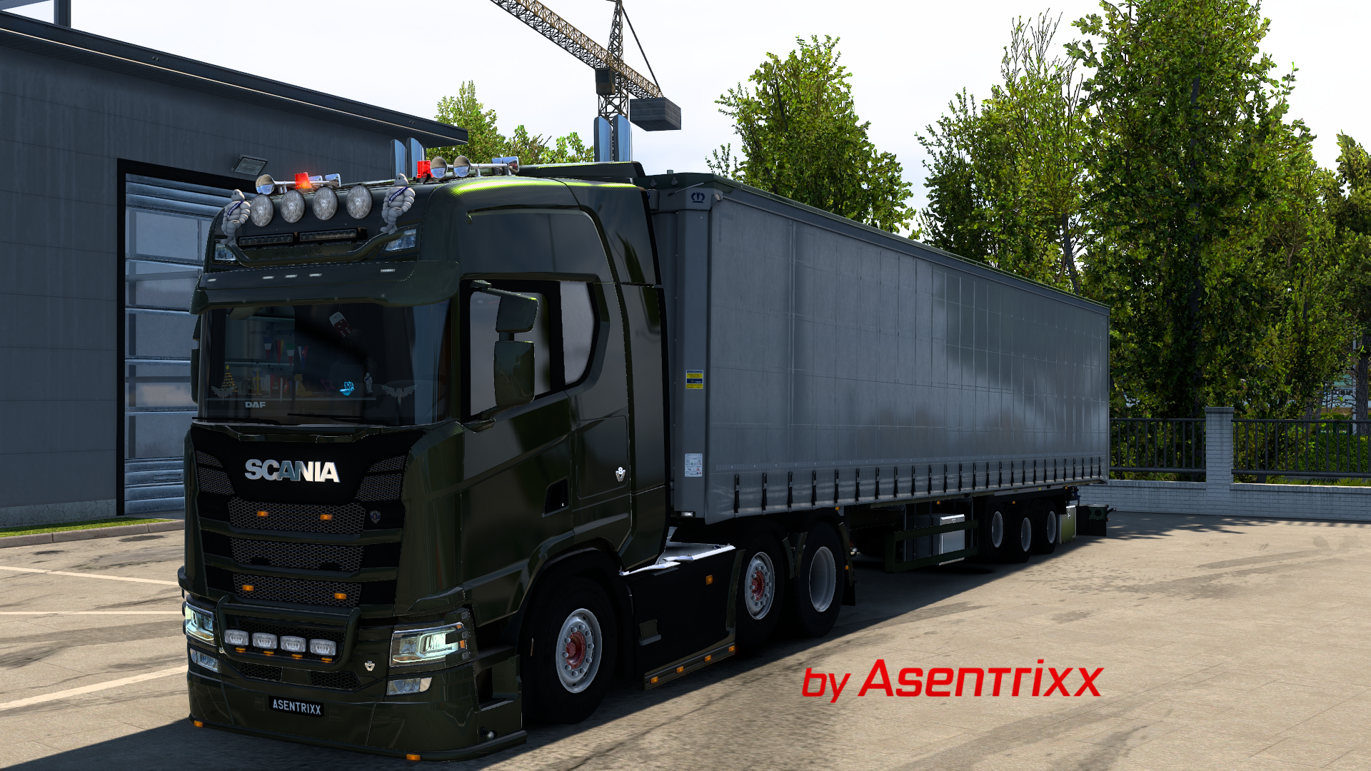 Scania S 2016 green by Asentrixx