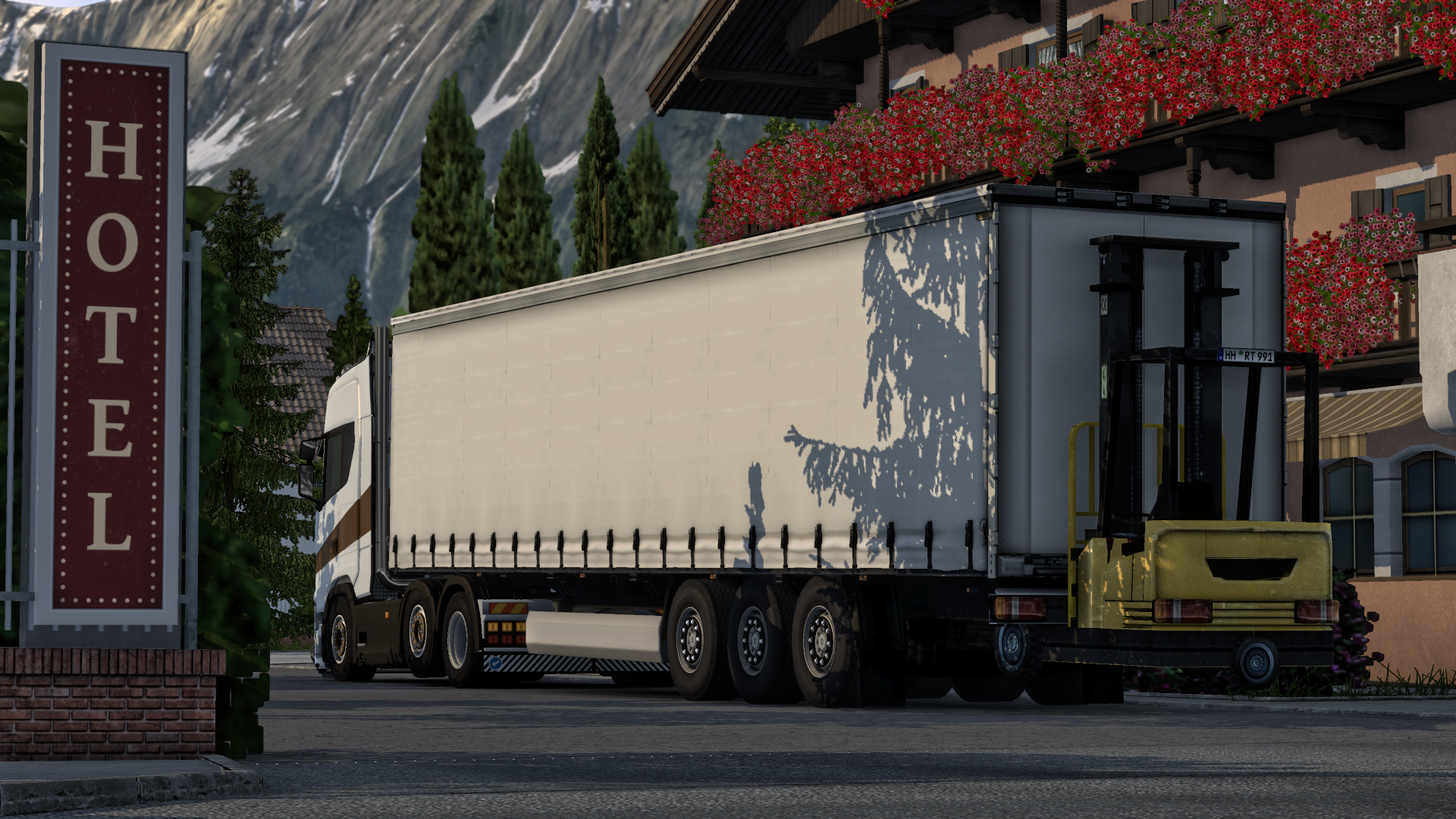 Forklift Trailler (only for ProMods)