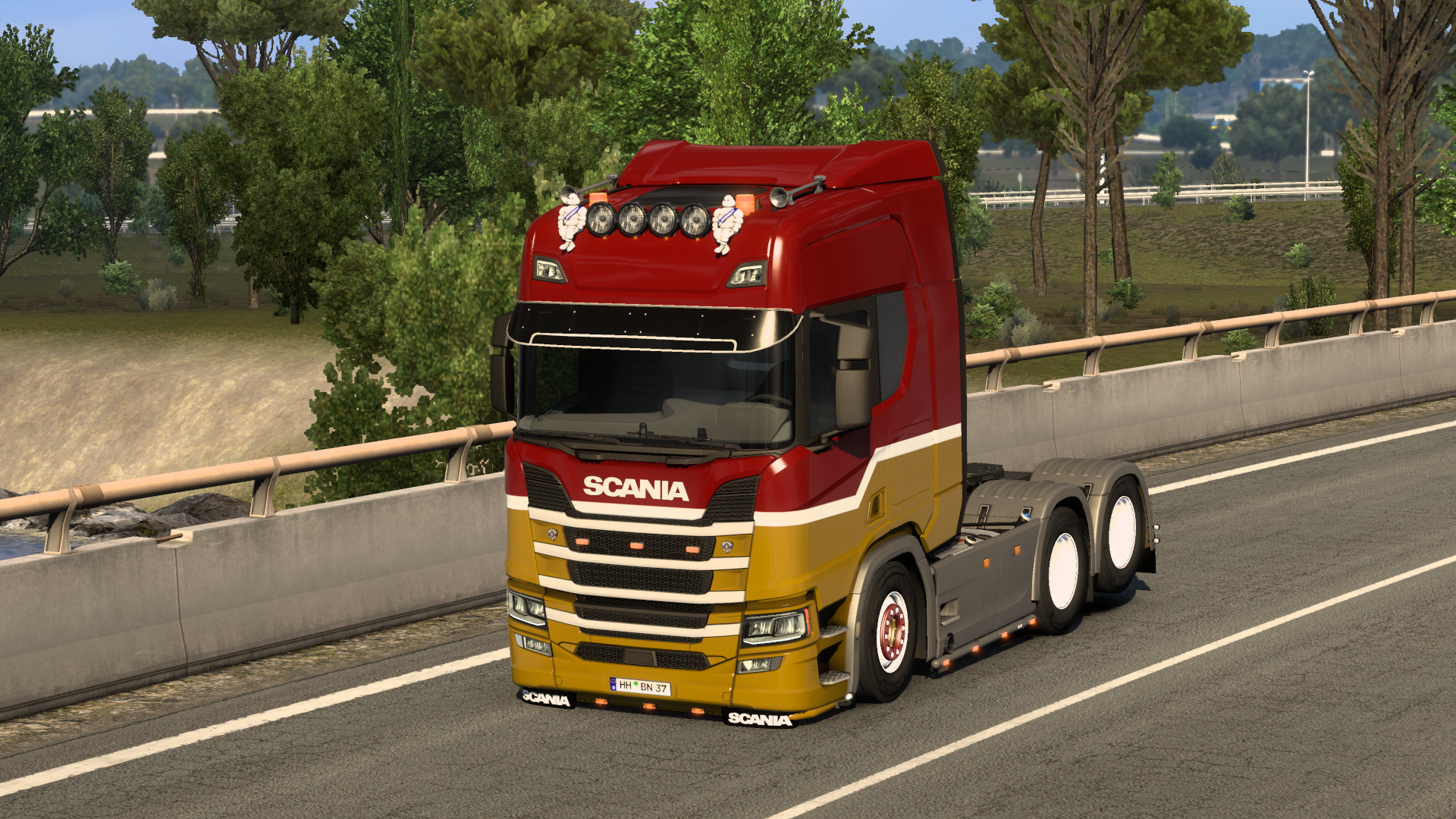 Scania R770 6x2 Taglift