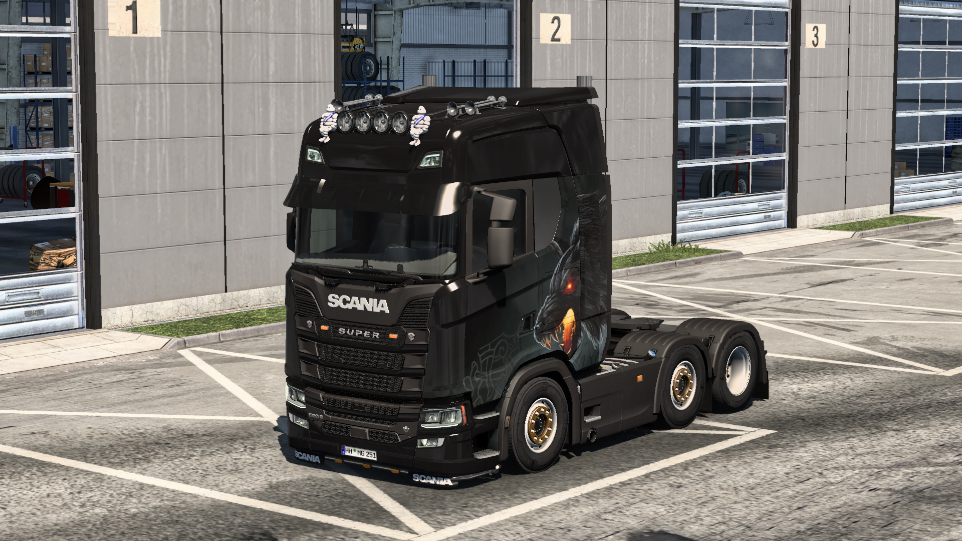 Dragen paintjob