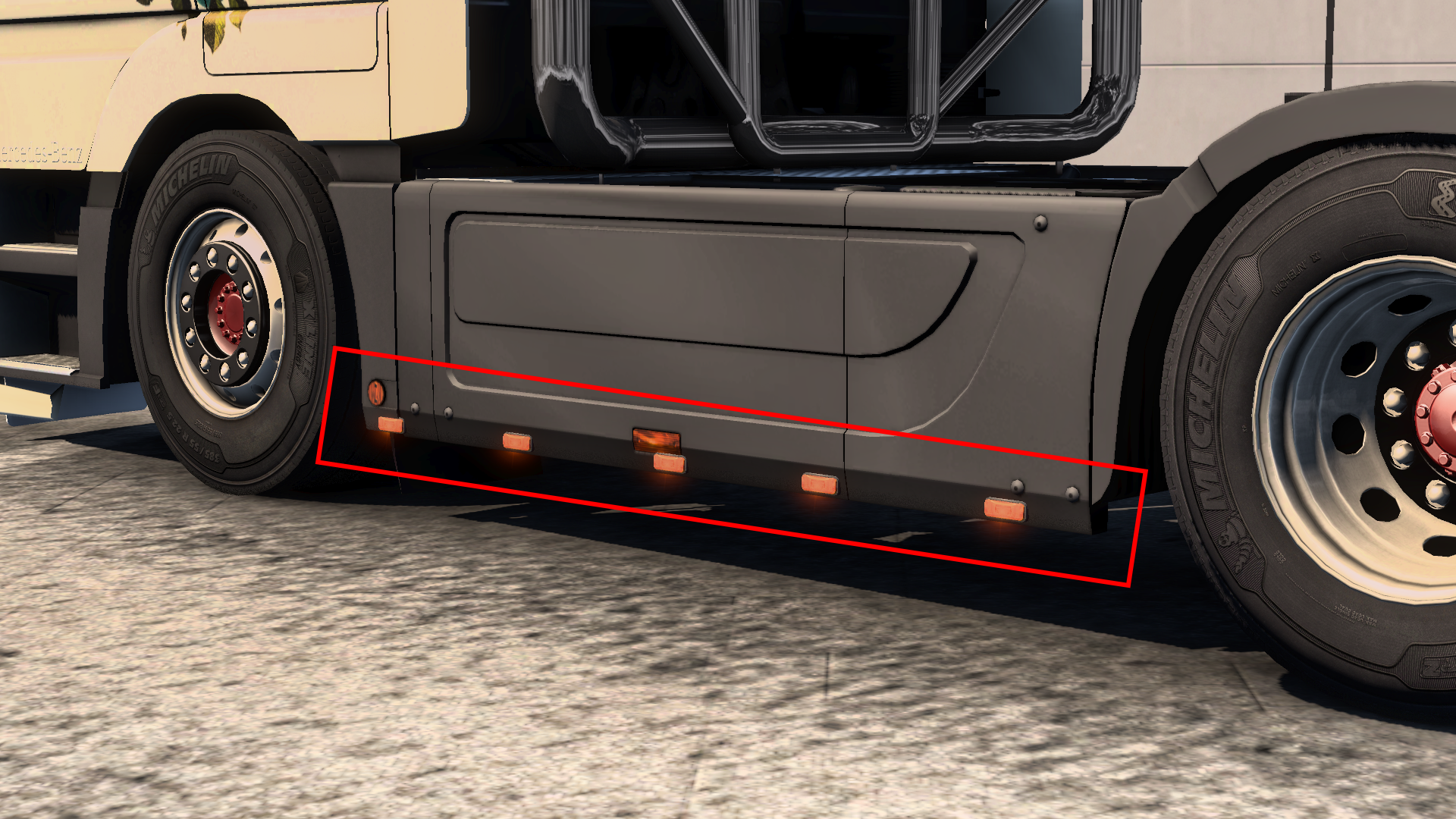 side lights for MP3 4x2