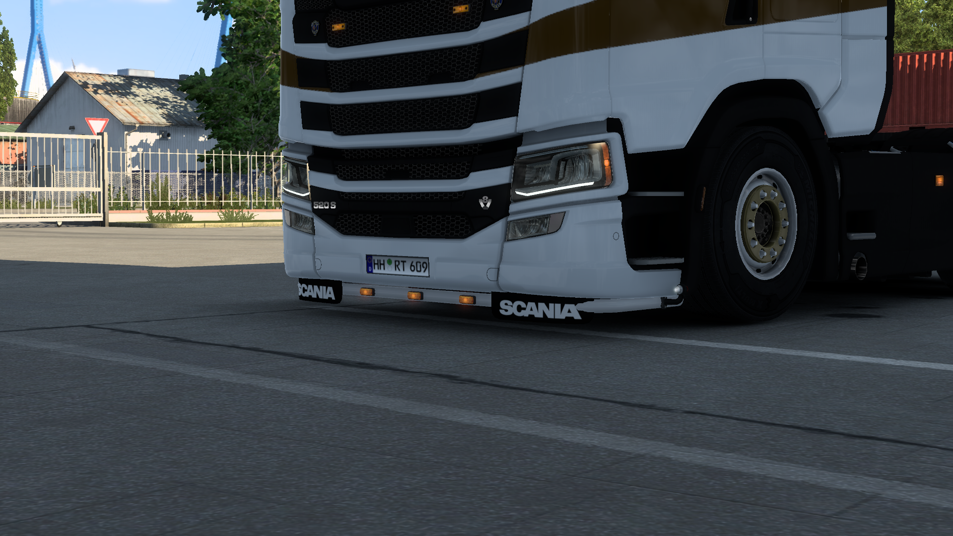 b_grill + mudflaps