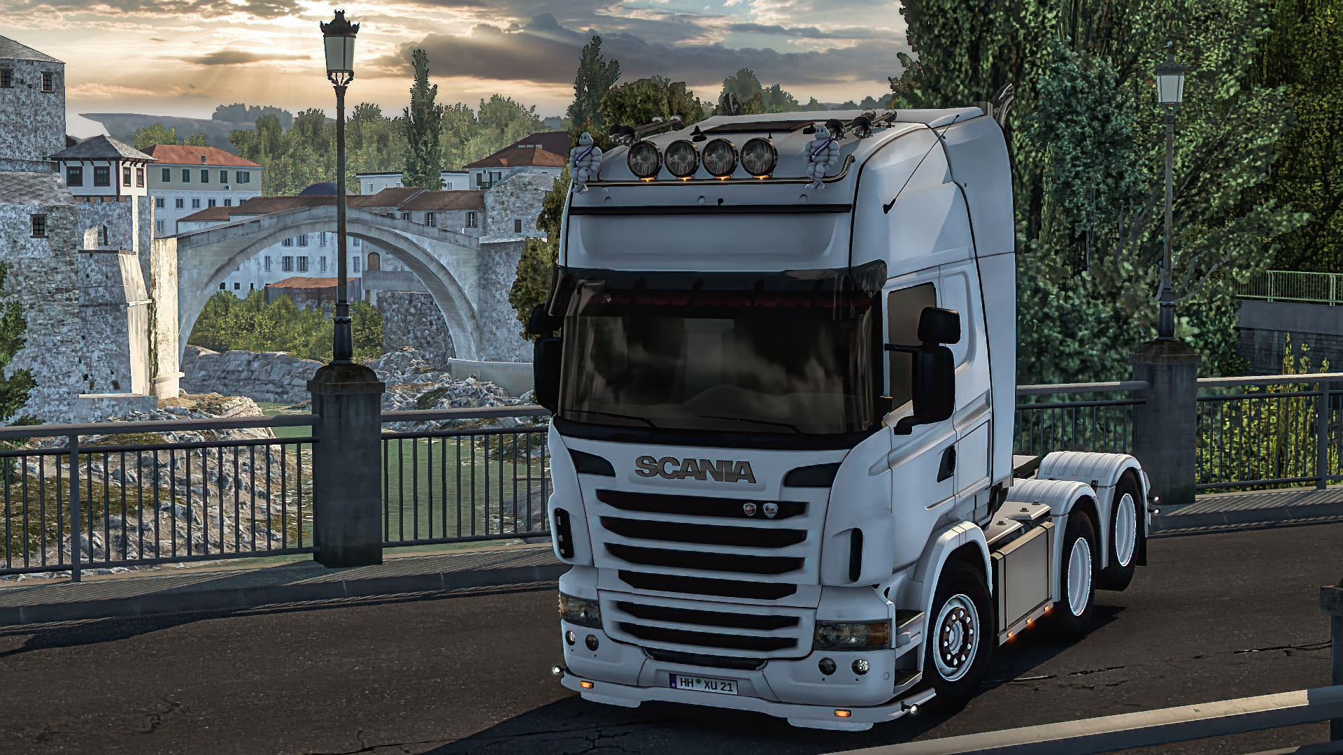 Scania R2009 6x2 Taglift