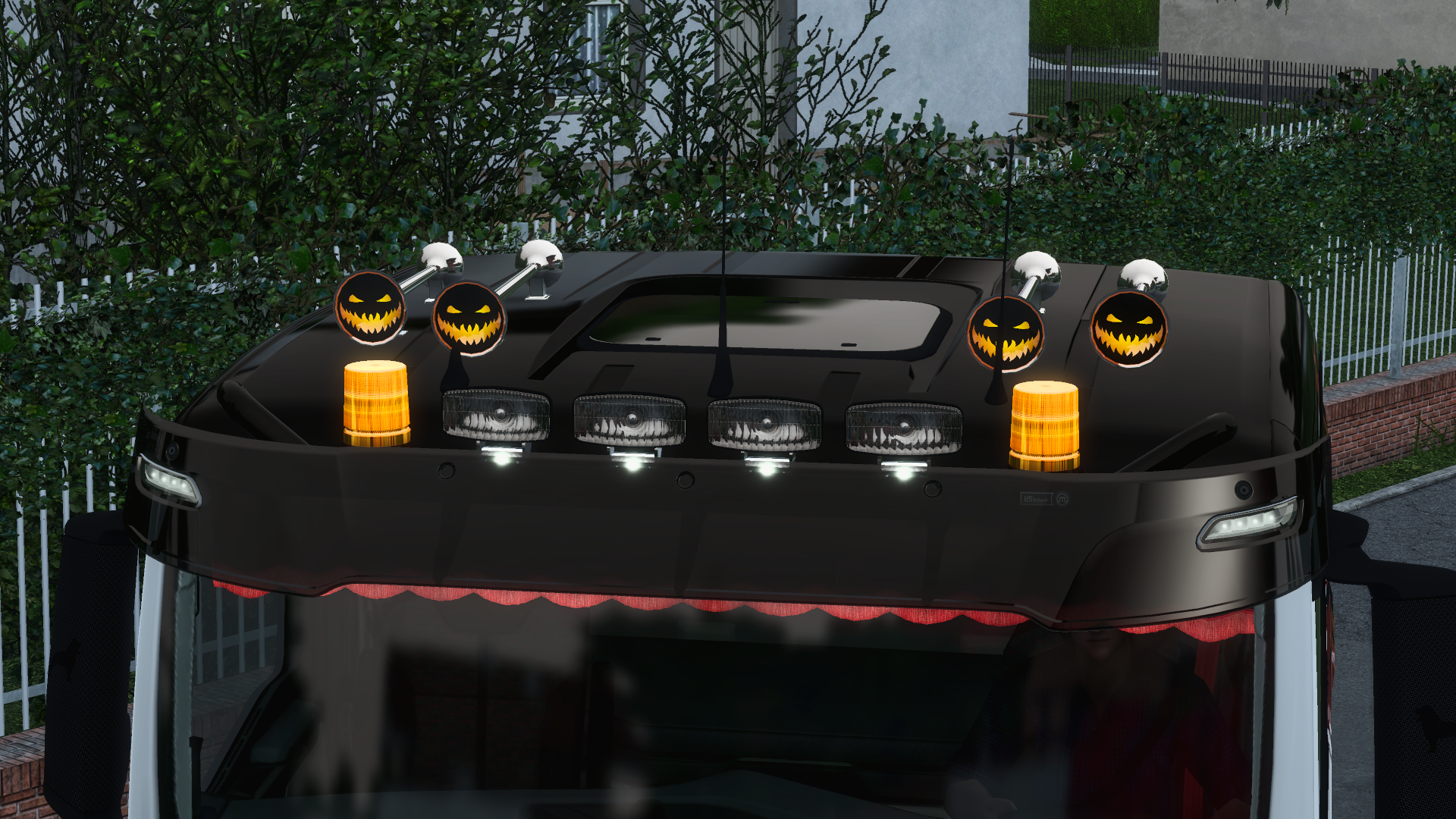 MAN 2020 Sleeper sunshield