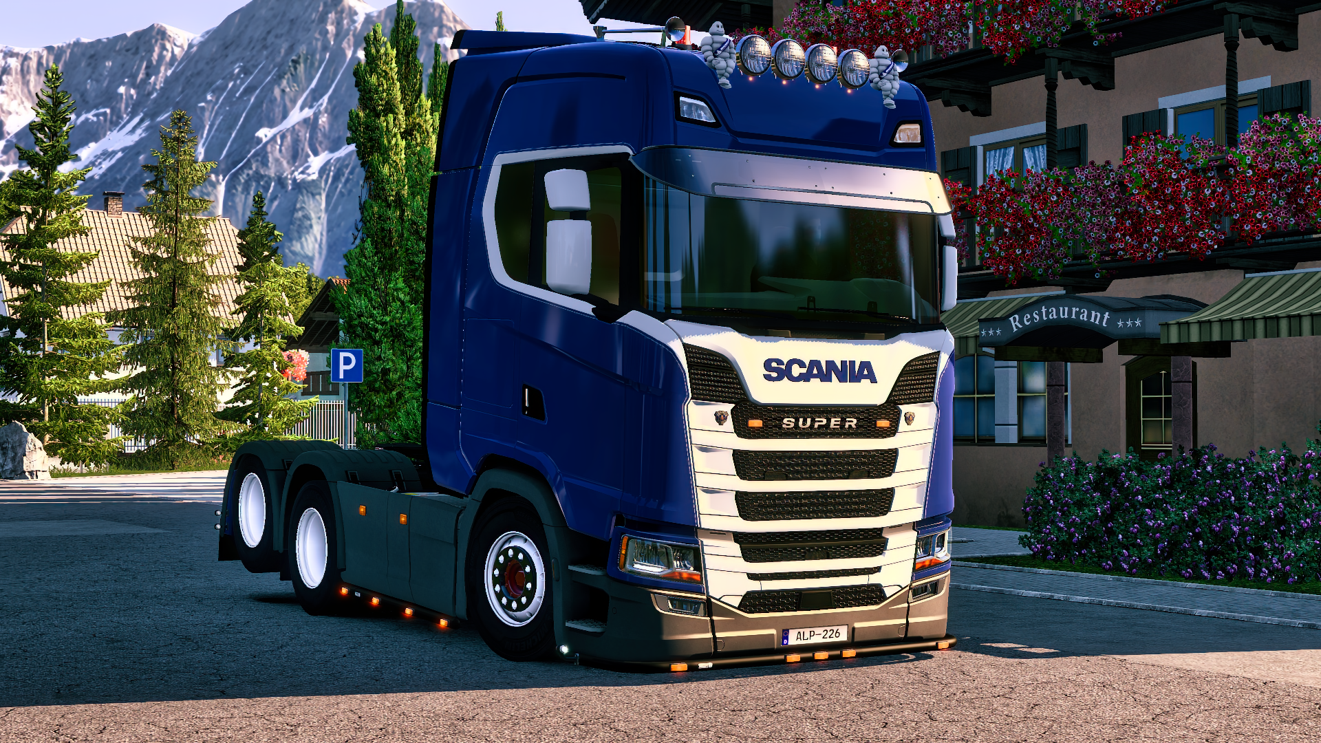 Scania S770 6x2 Long Taglift