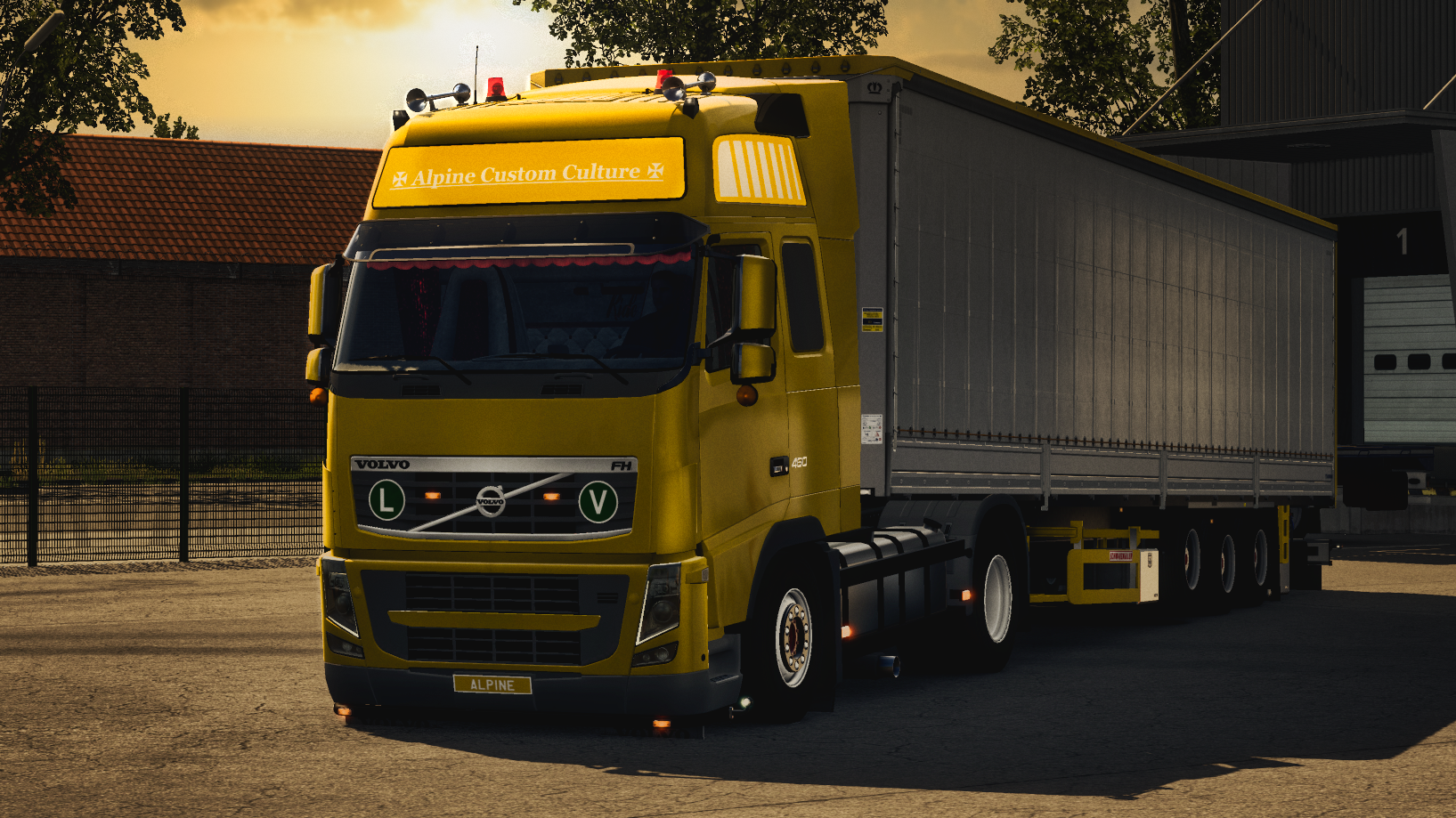 Volvo FH3 2009 4x2 Koleka & Volvo FH3 2009 Trailer