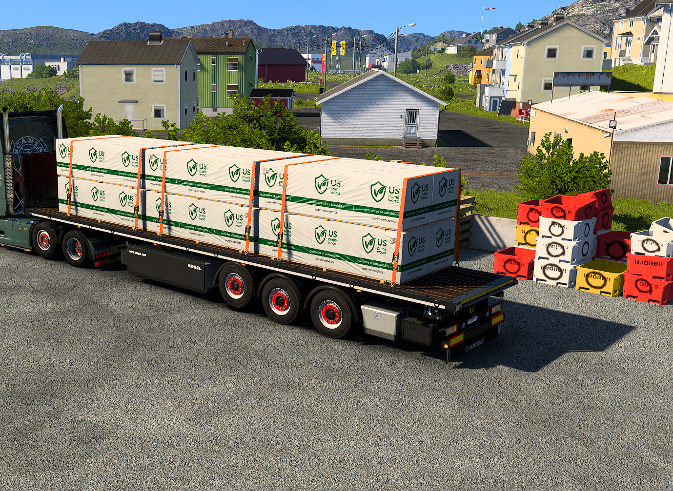 Cargo Packaged Lumber