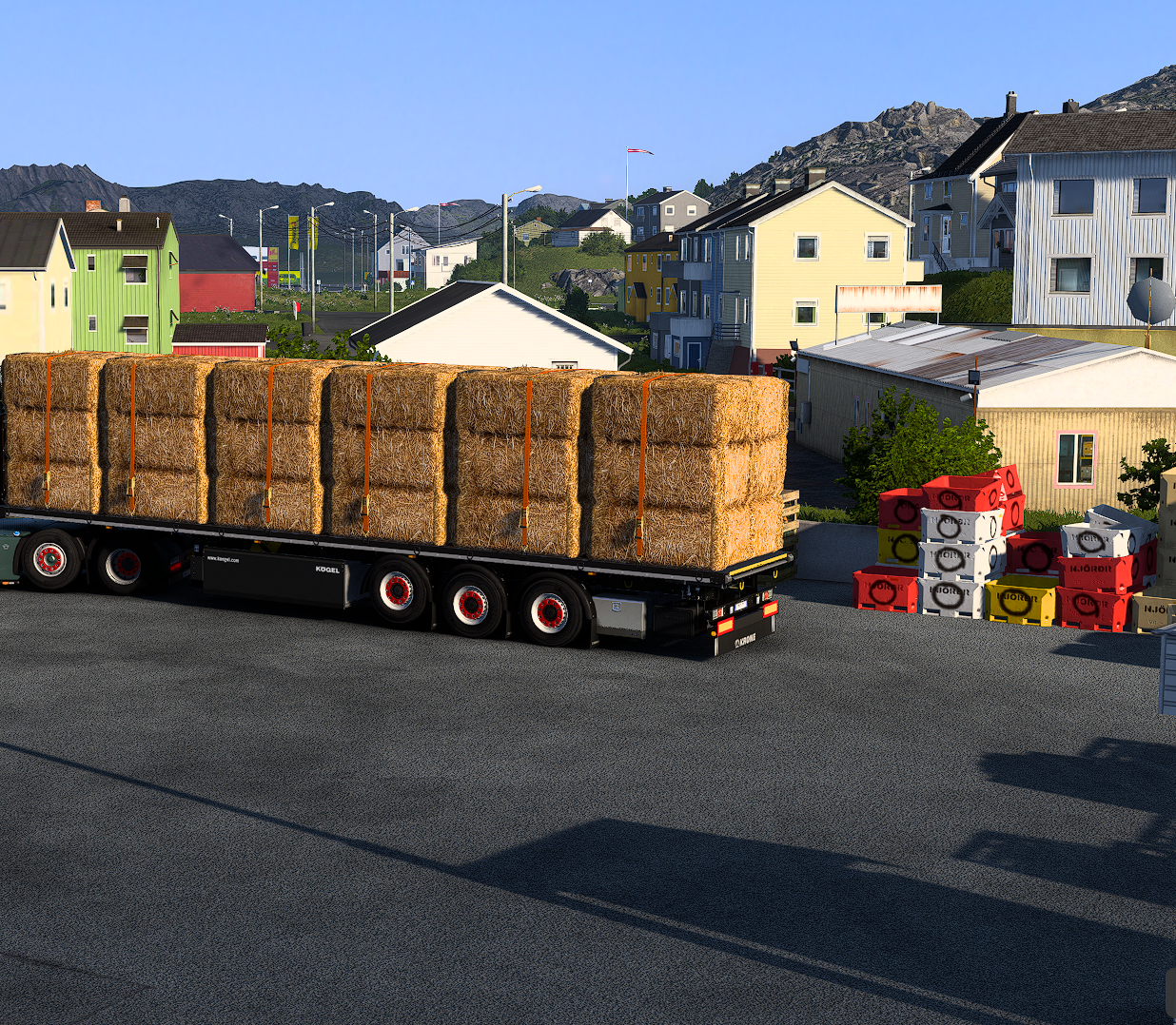 Cargo Straw Bales