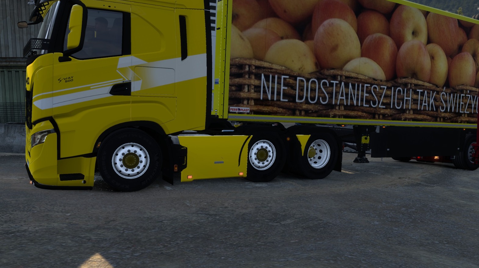 Holland Sideskirt Iveco S Way