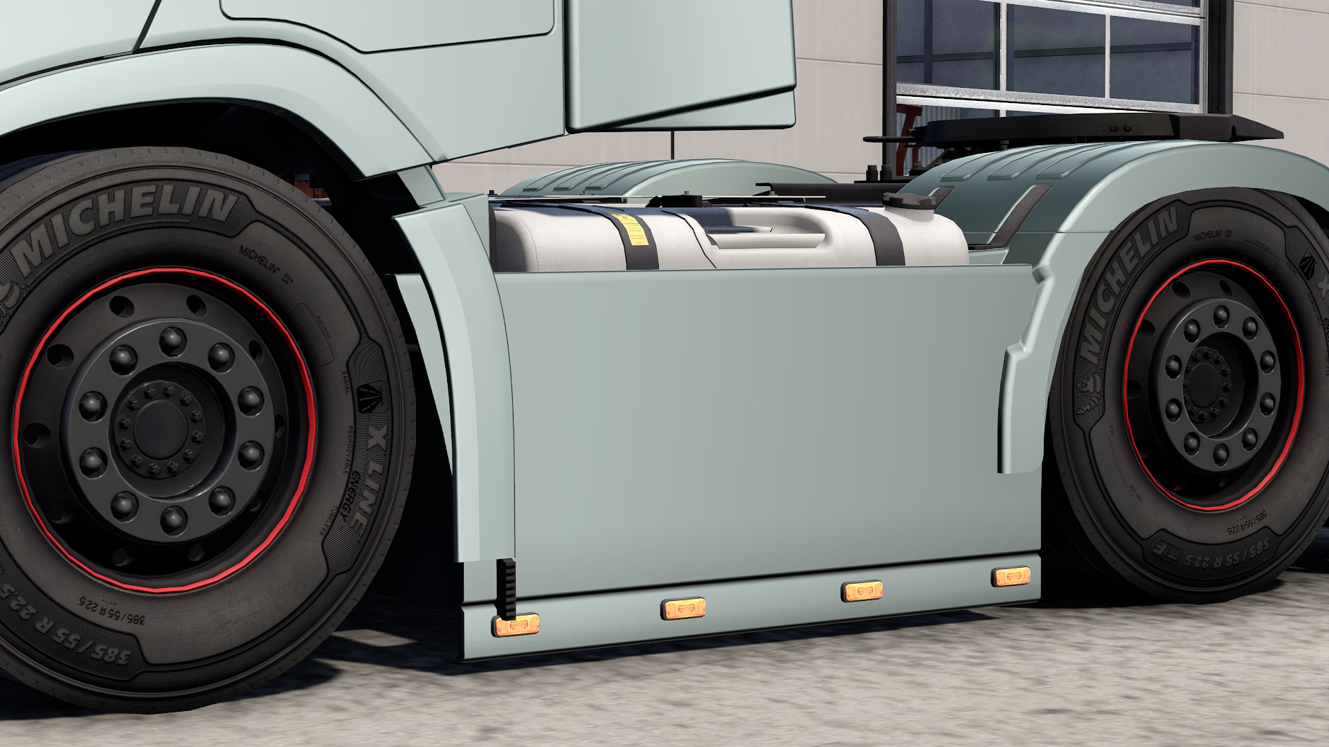 FH 2024 Sideskirt 6x2 Midlift