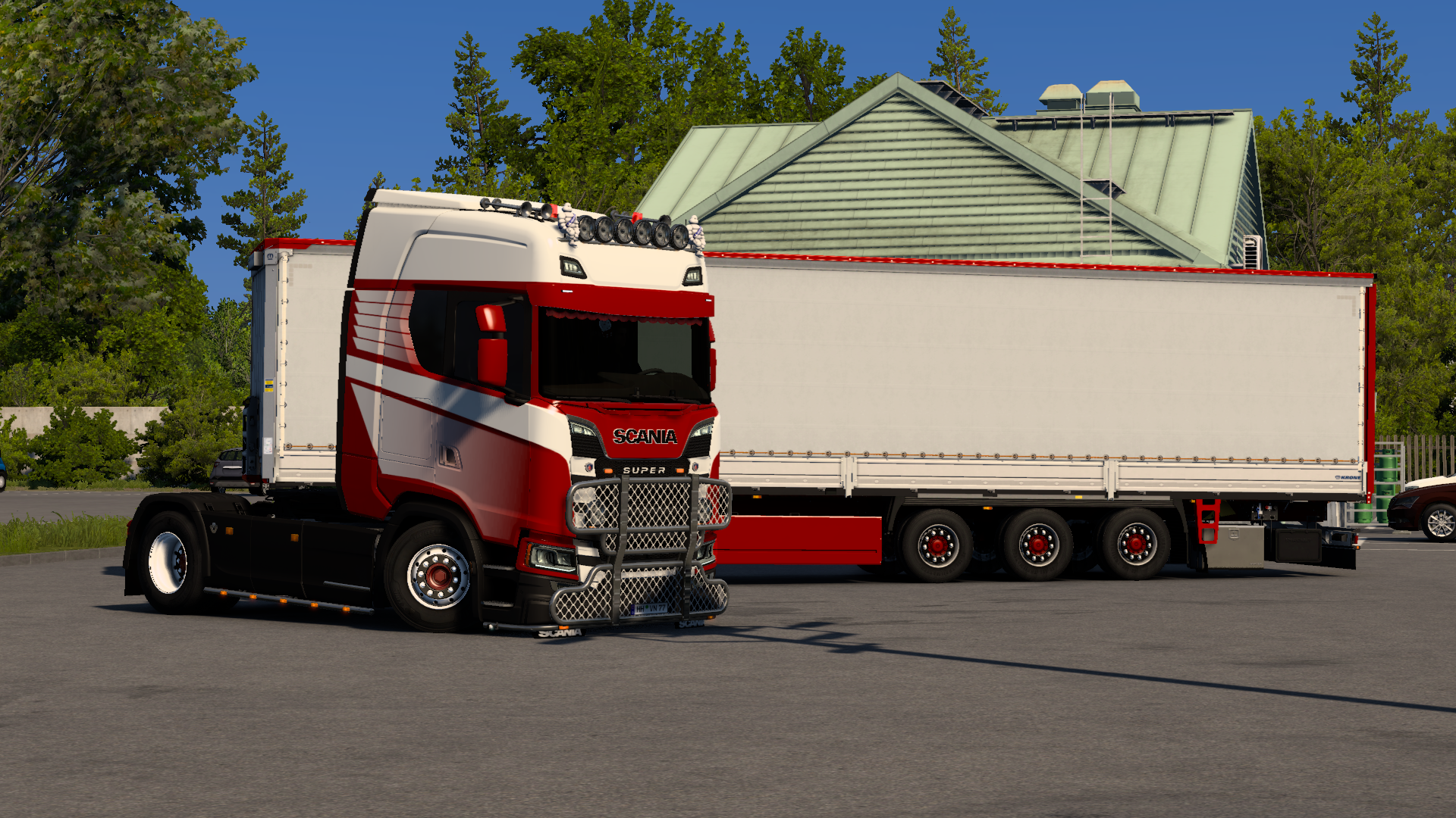Scania S770 4x2 + Trailer