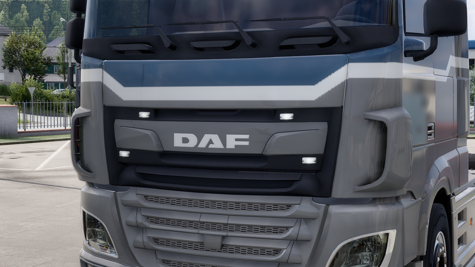 DAF XF 106 Intake white