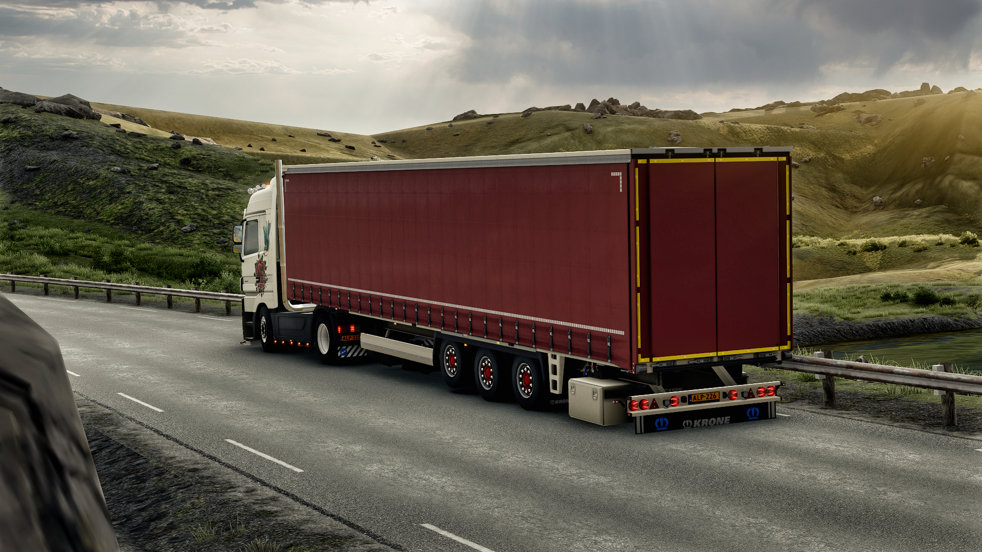 Mercedes Actros Trailer