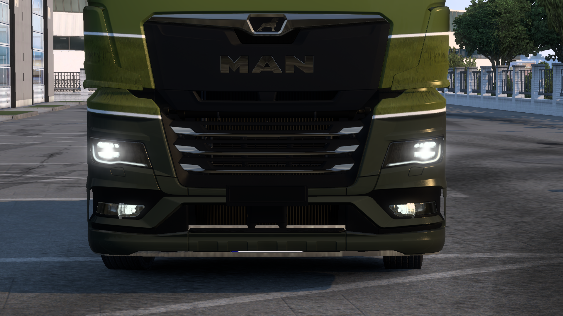 TGX 2020 foglights