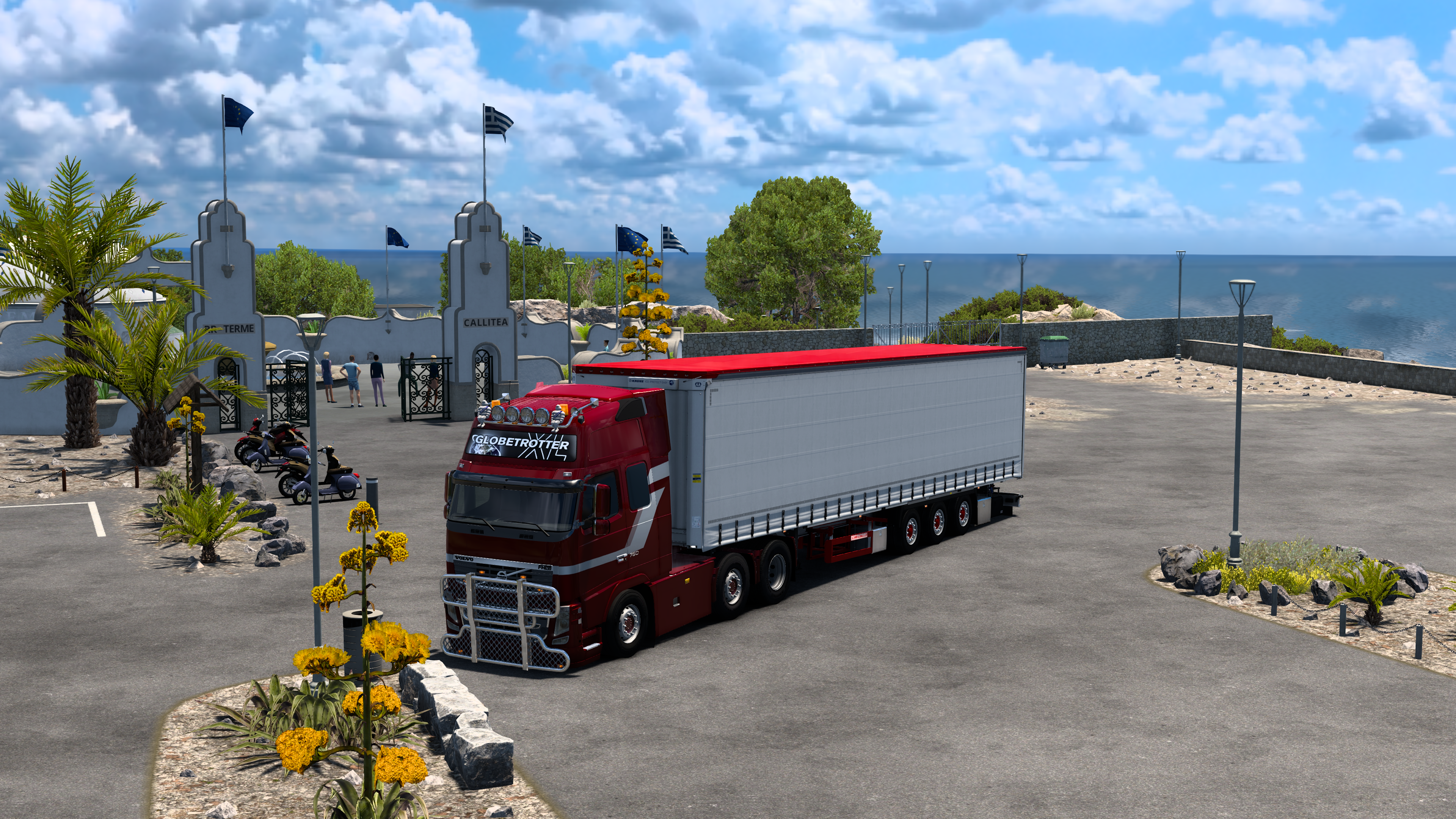 Volvo FH3 + Krone Profiliner