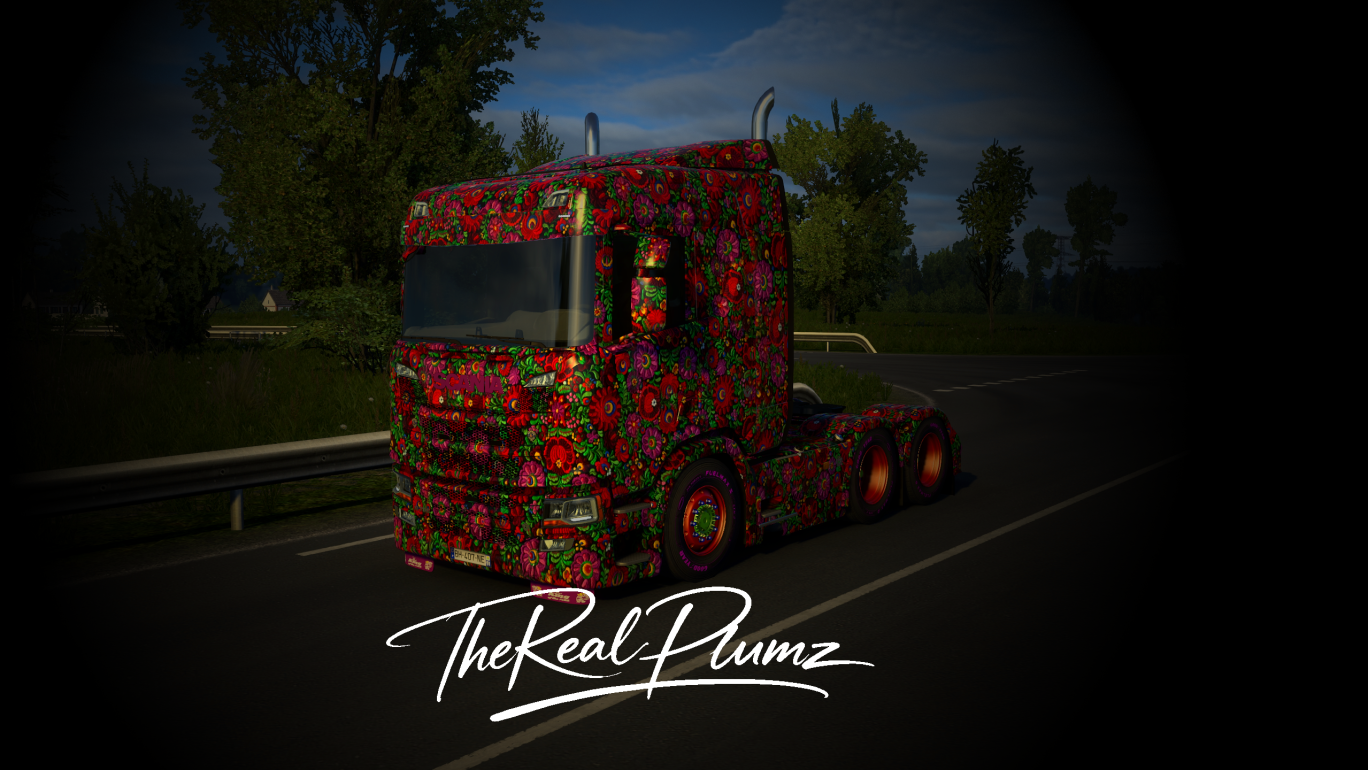 flower paintjob