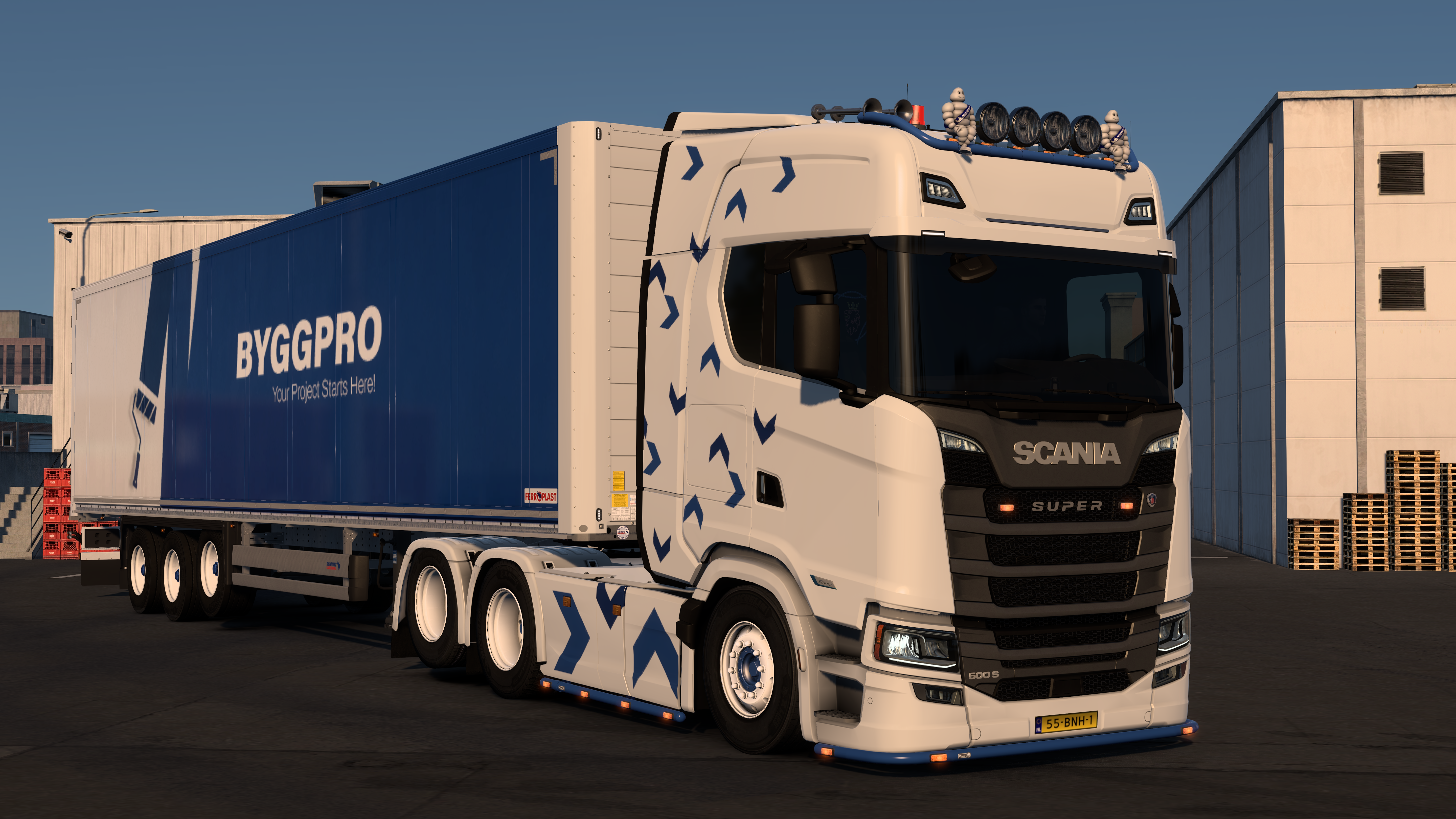 Scania S500 + BygGpro