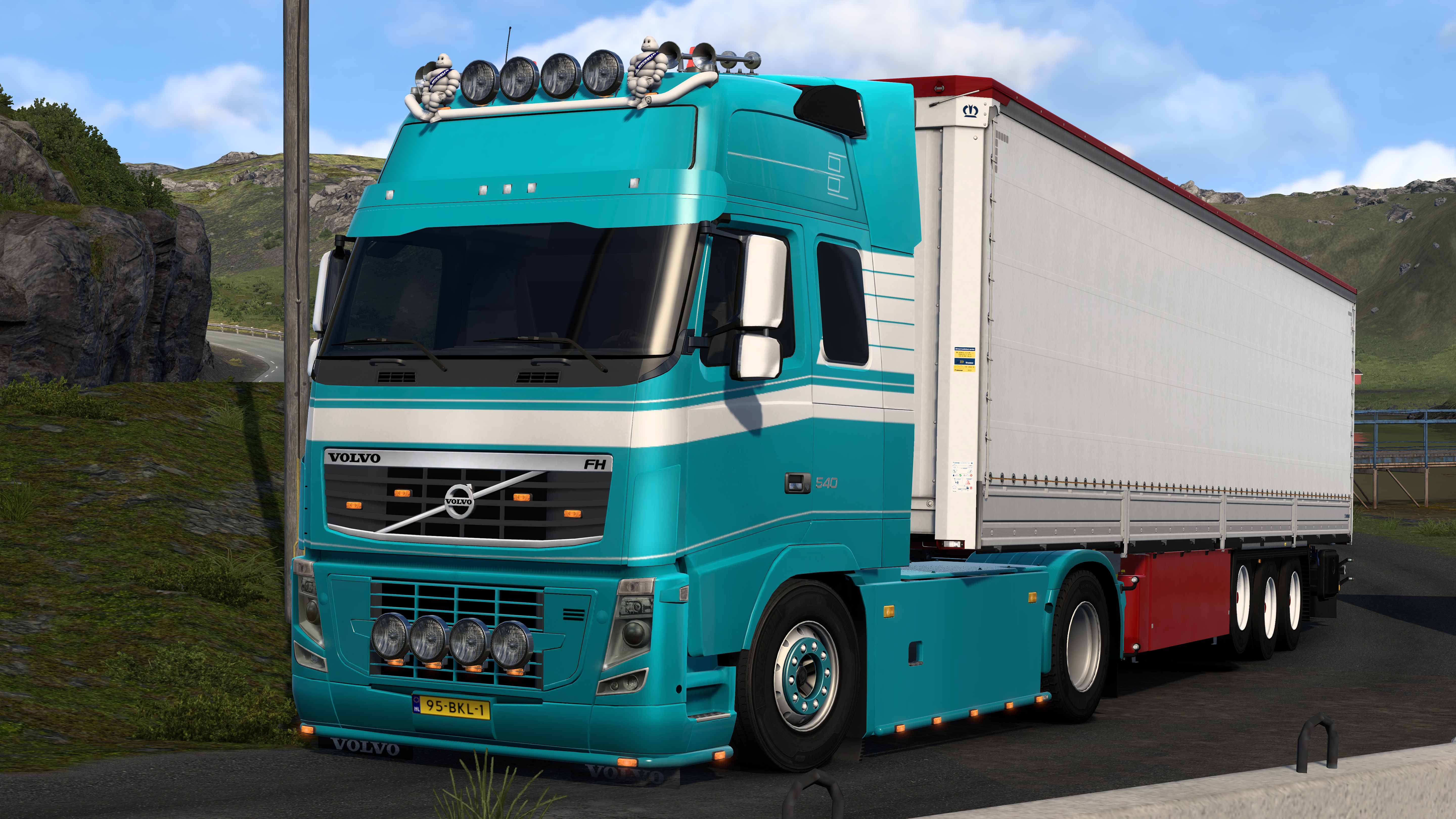 Volvo FH3 + Krone TIR