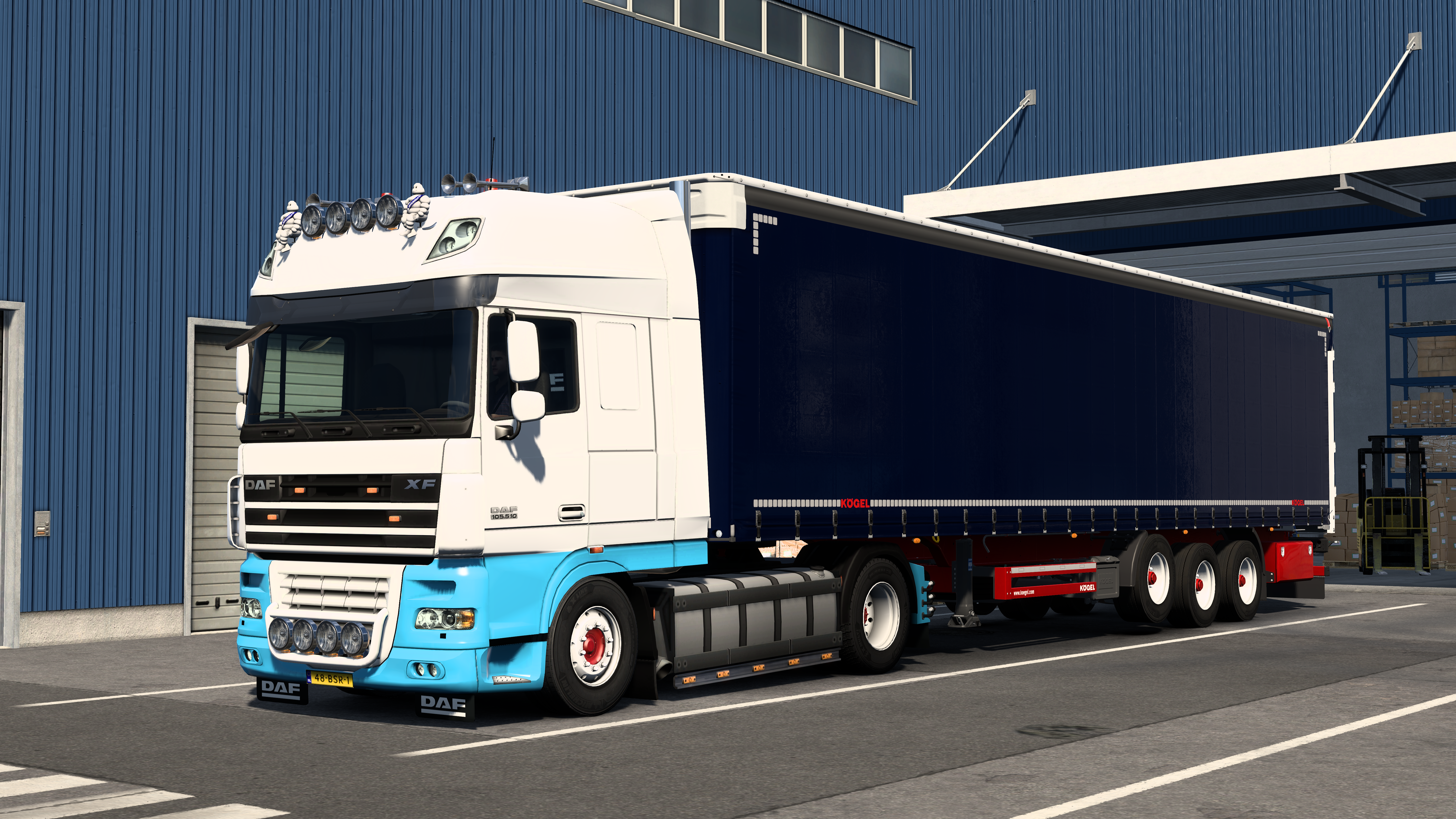 Daf Oldskool + Kogel Trailer