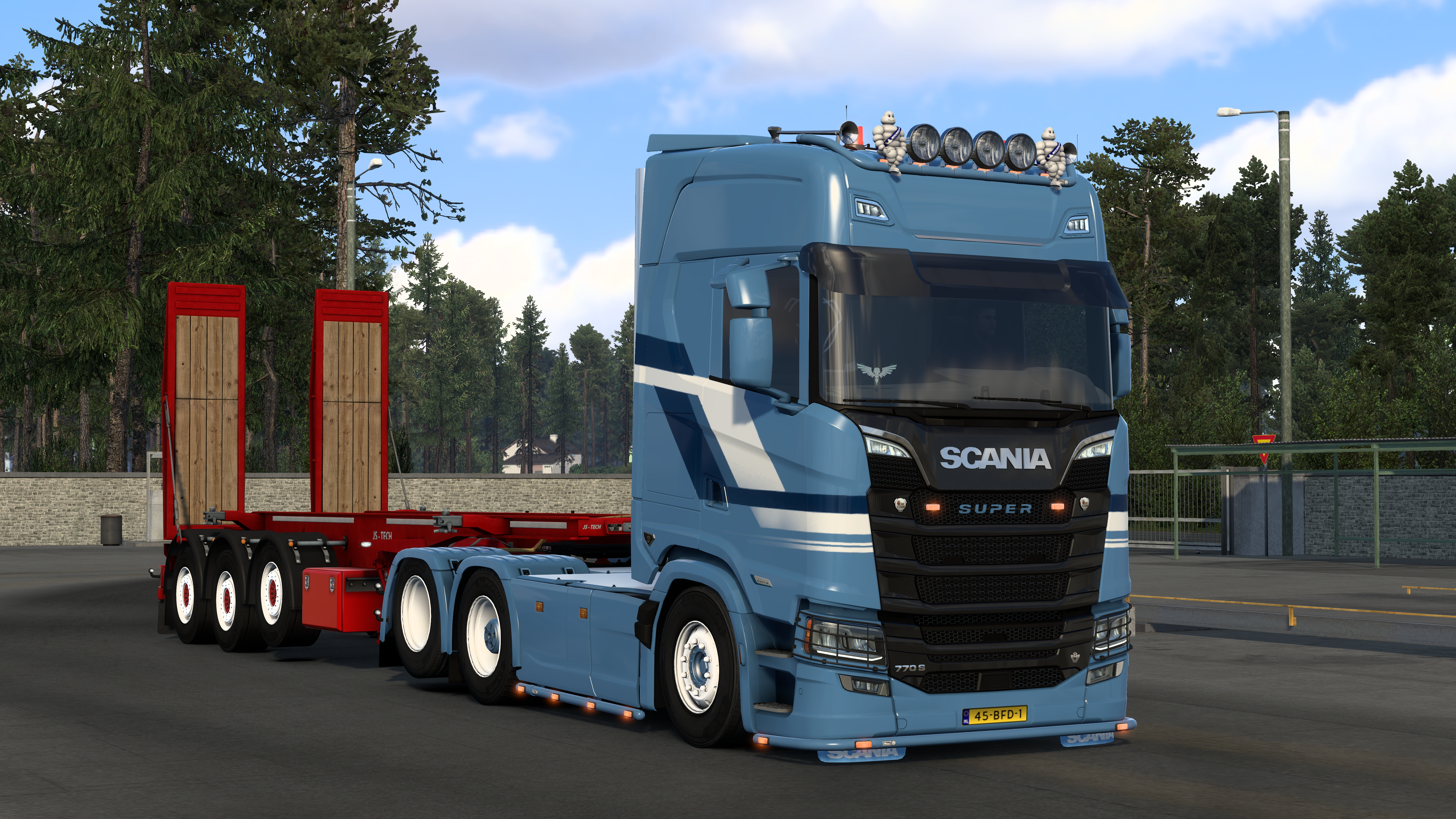 Scania S + Tiny Container