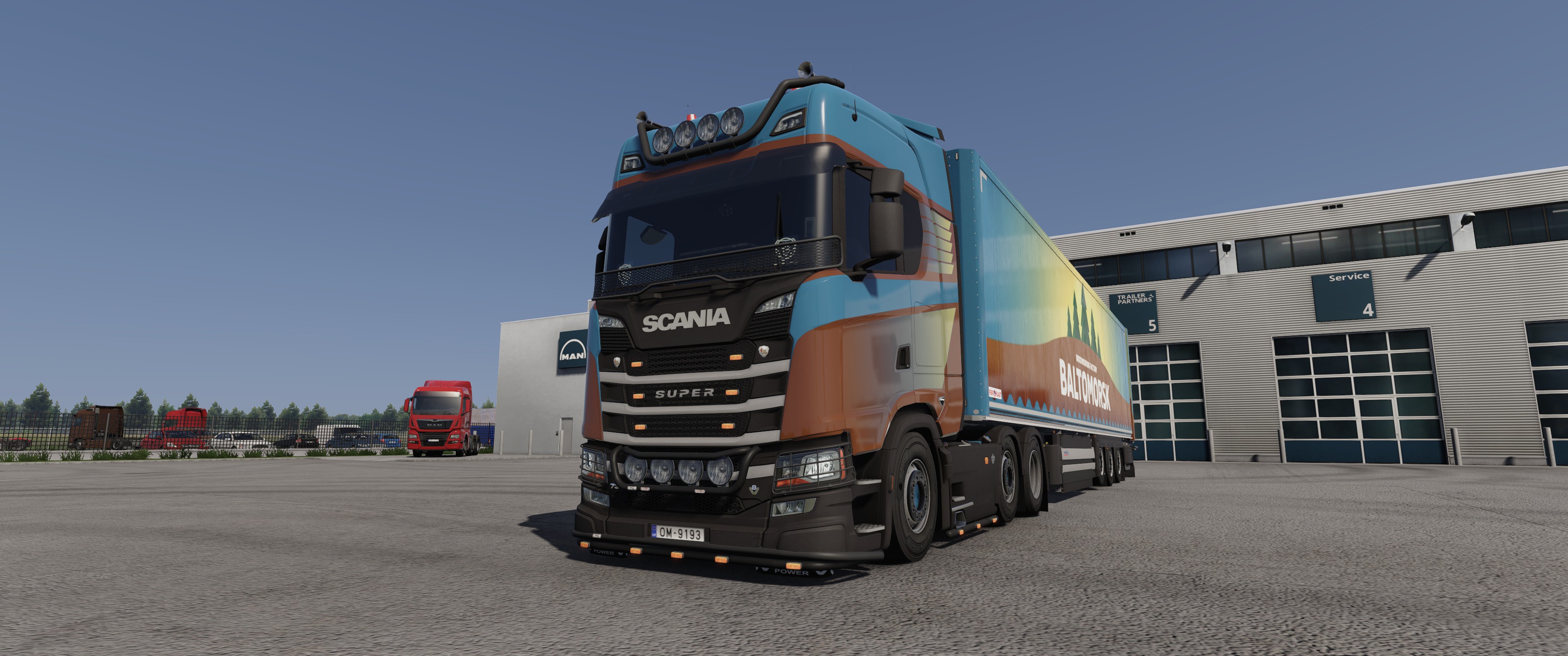Scania S + Schmitz SBO Baltomorsk Spec