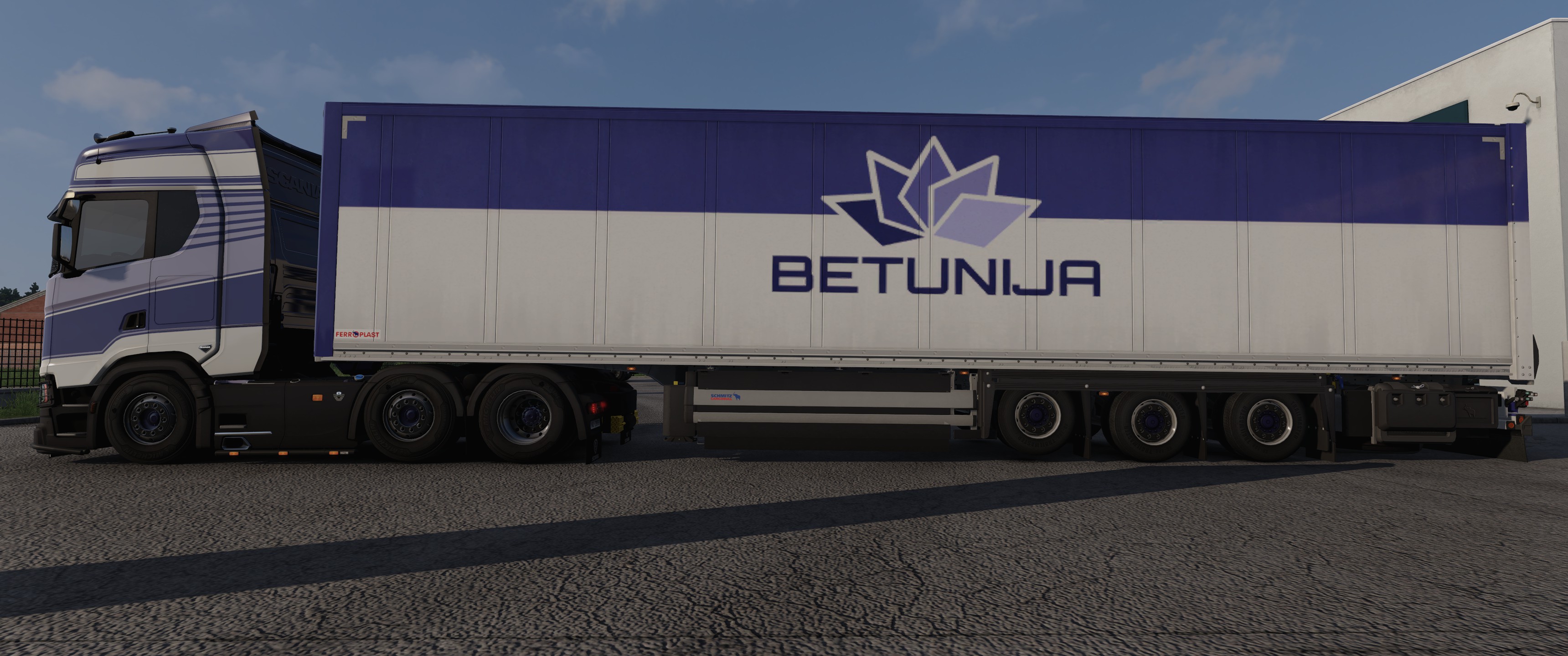 Scania S + Schmitz SBO Betunja Spec