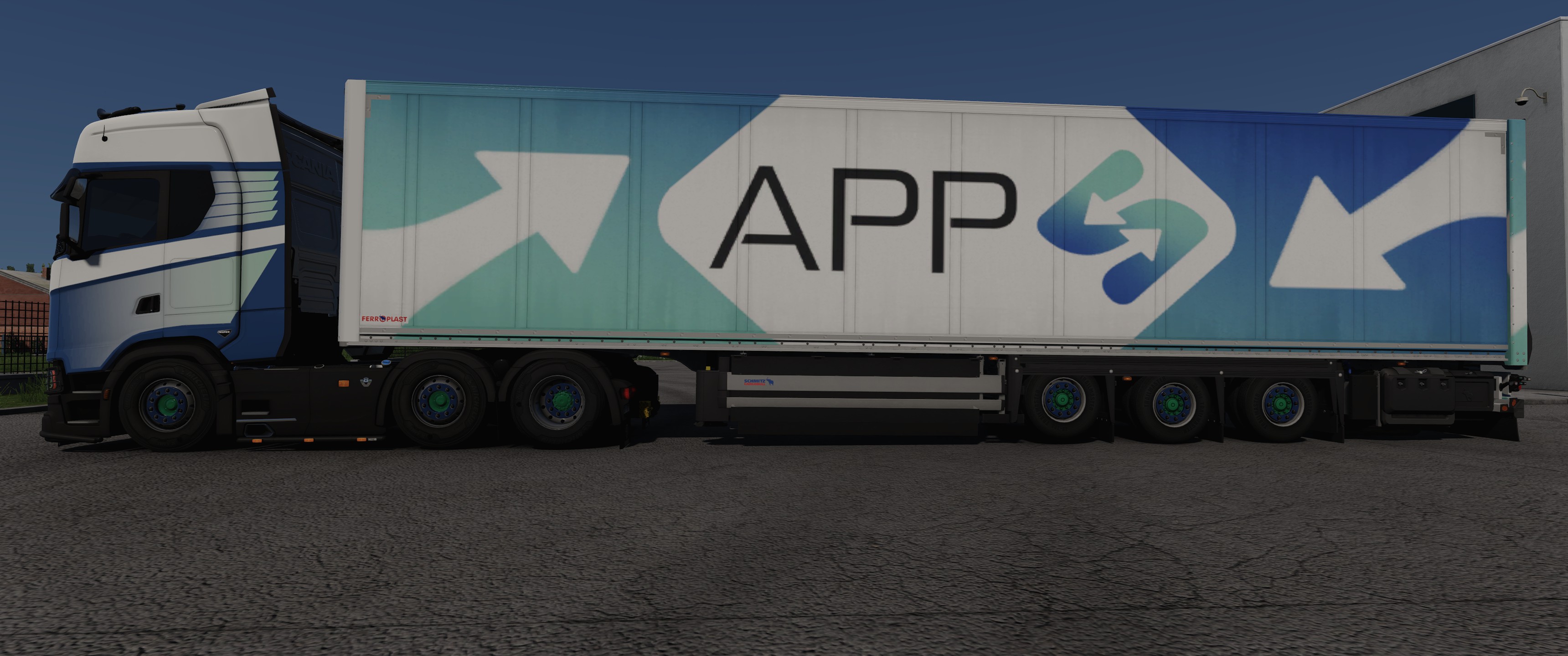 Scania S + Schmitz SBO APPS Spec
