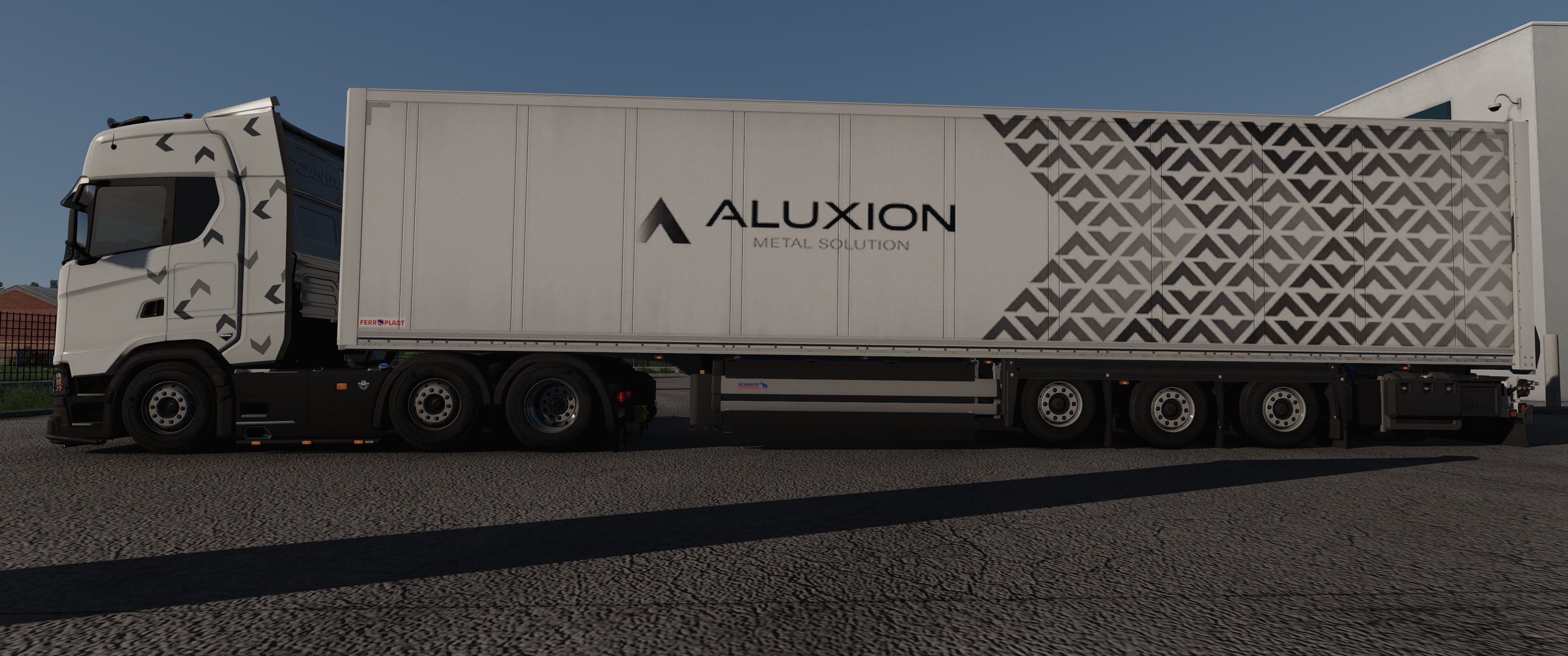 Scania S + Schmitz SBO Aluxion Spec