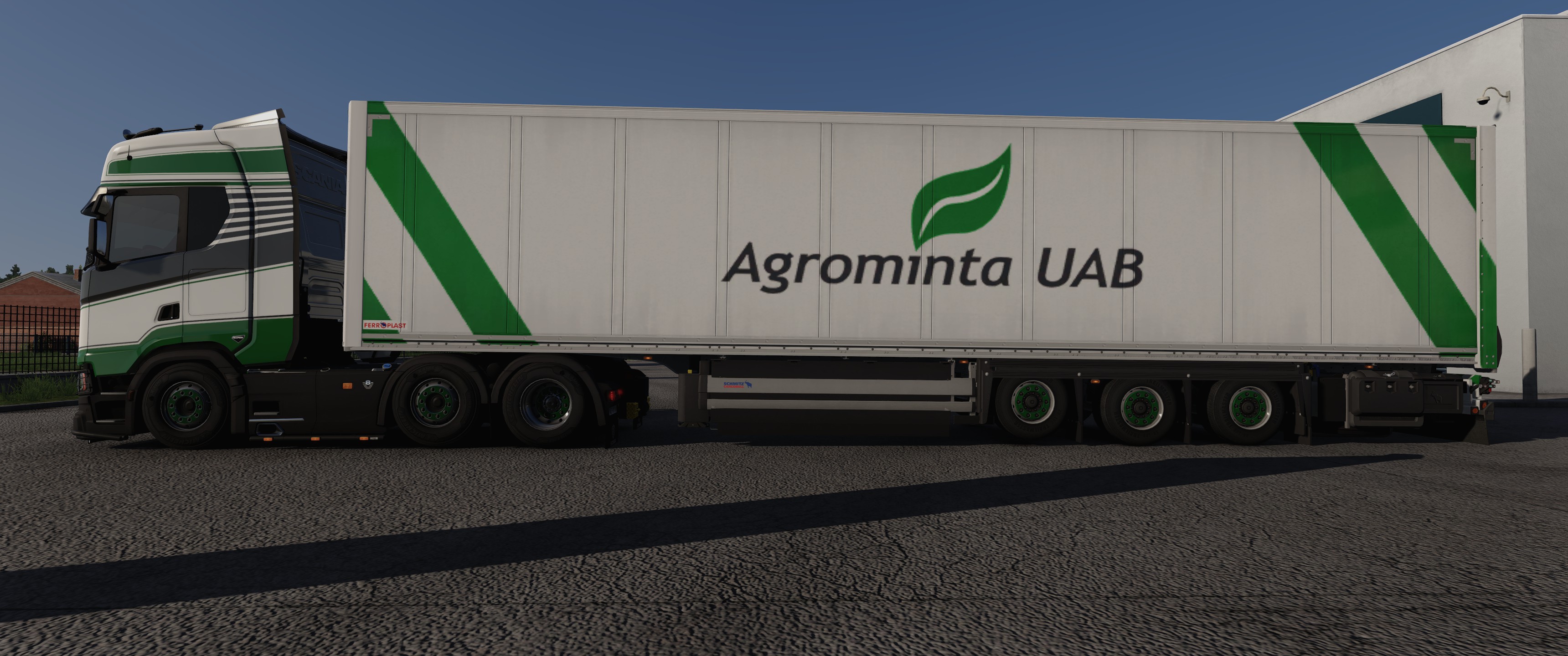 Scania S + Schmitz SBO Agrominta UAB Spec