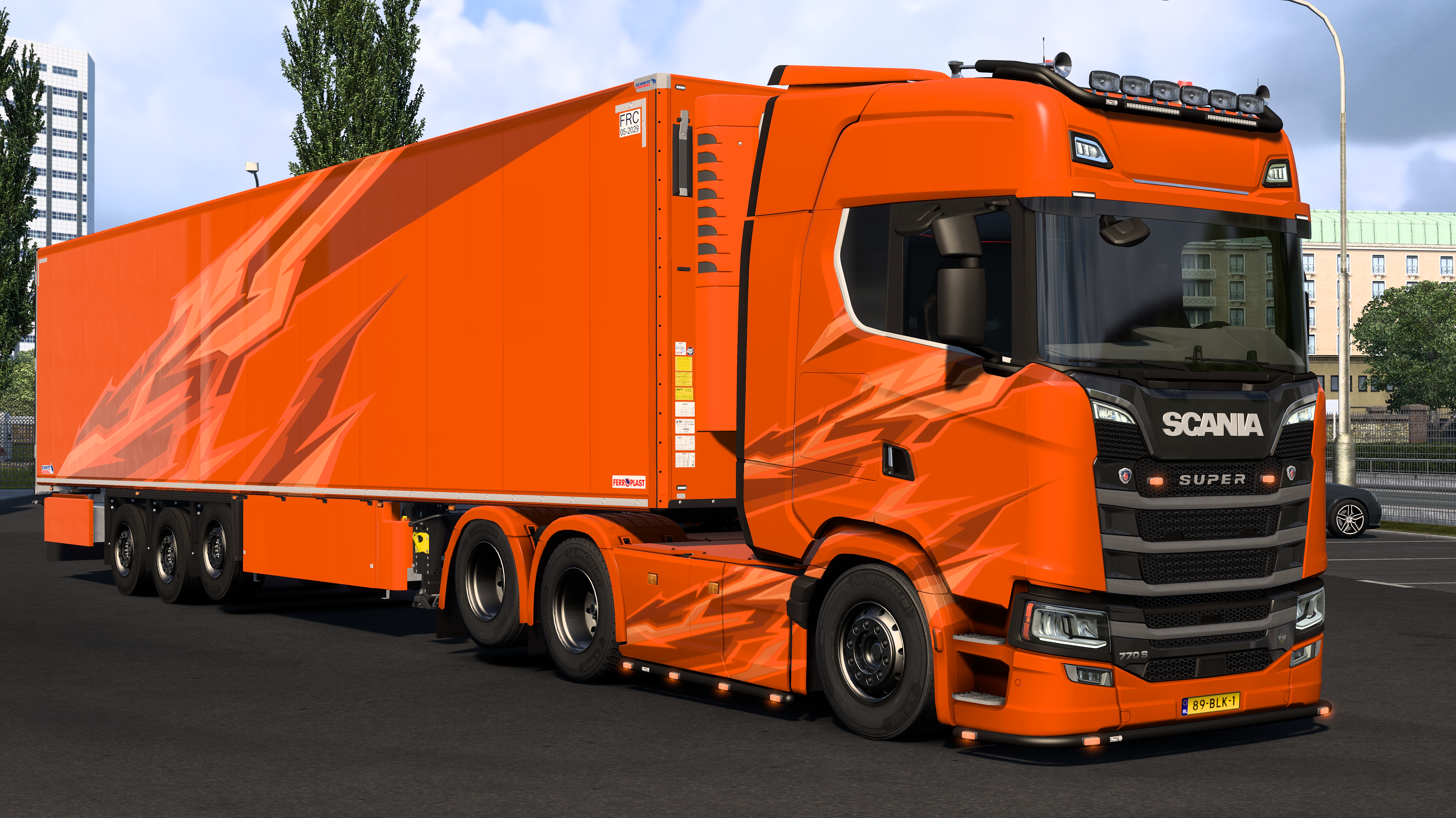Scania Frost + Fire Edition