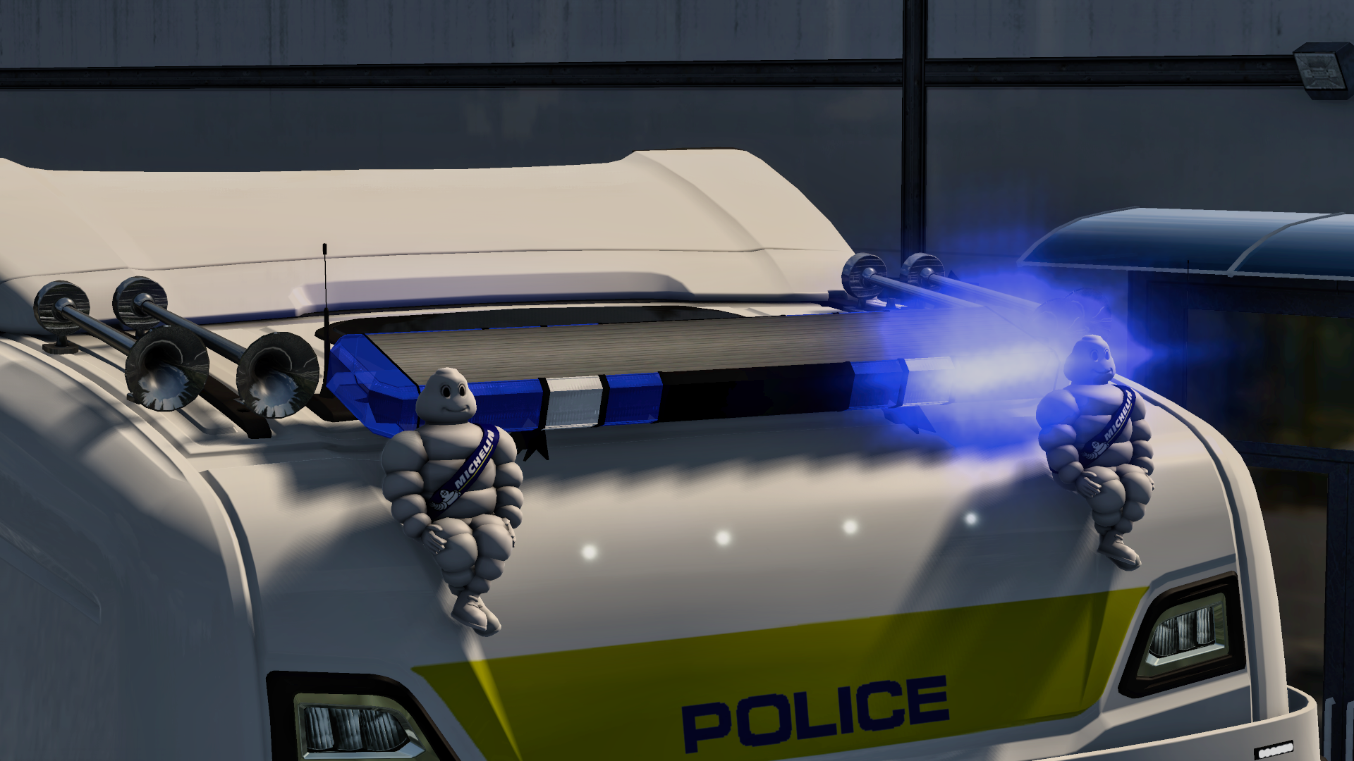 Police Beacon Bar