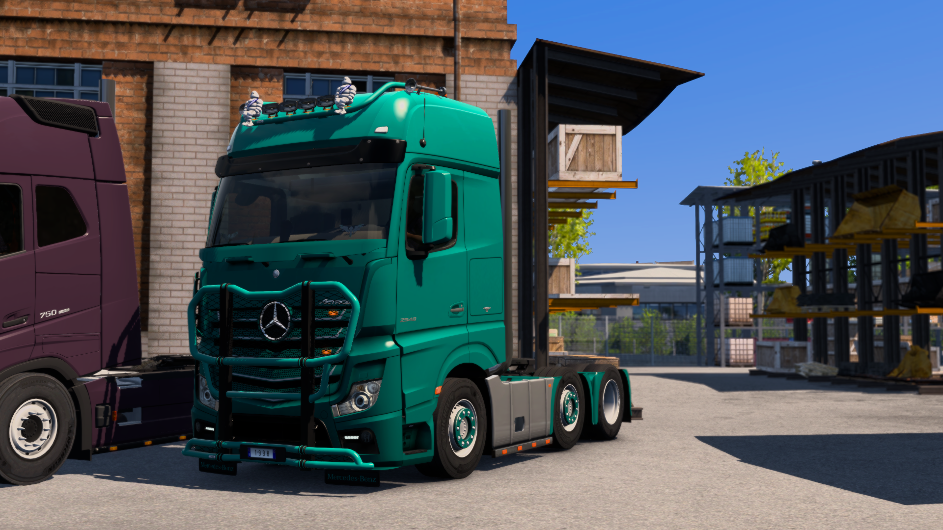 Mercedes MP4 V8