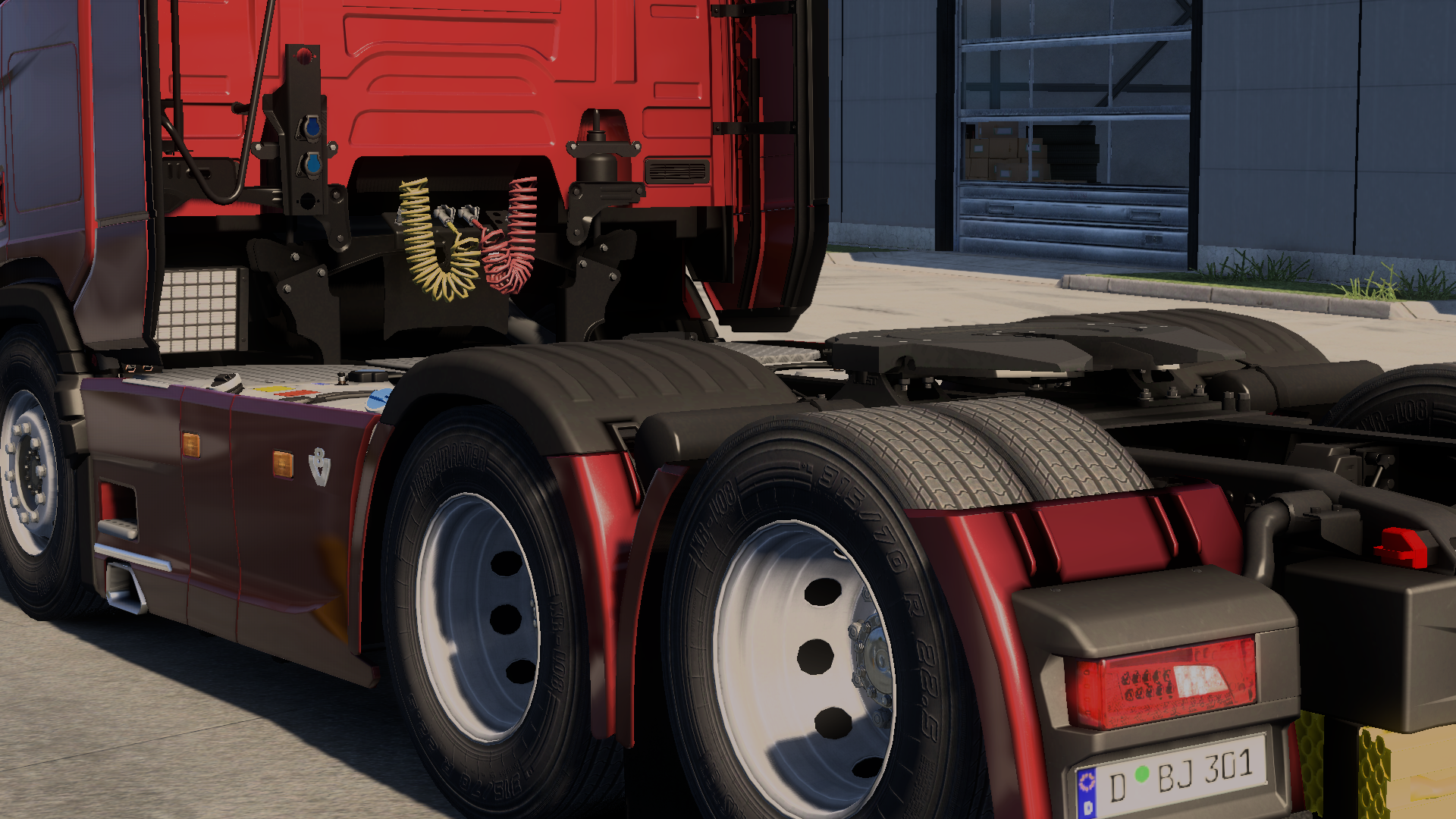 **Mod Name:** Rear fender for taglift