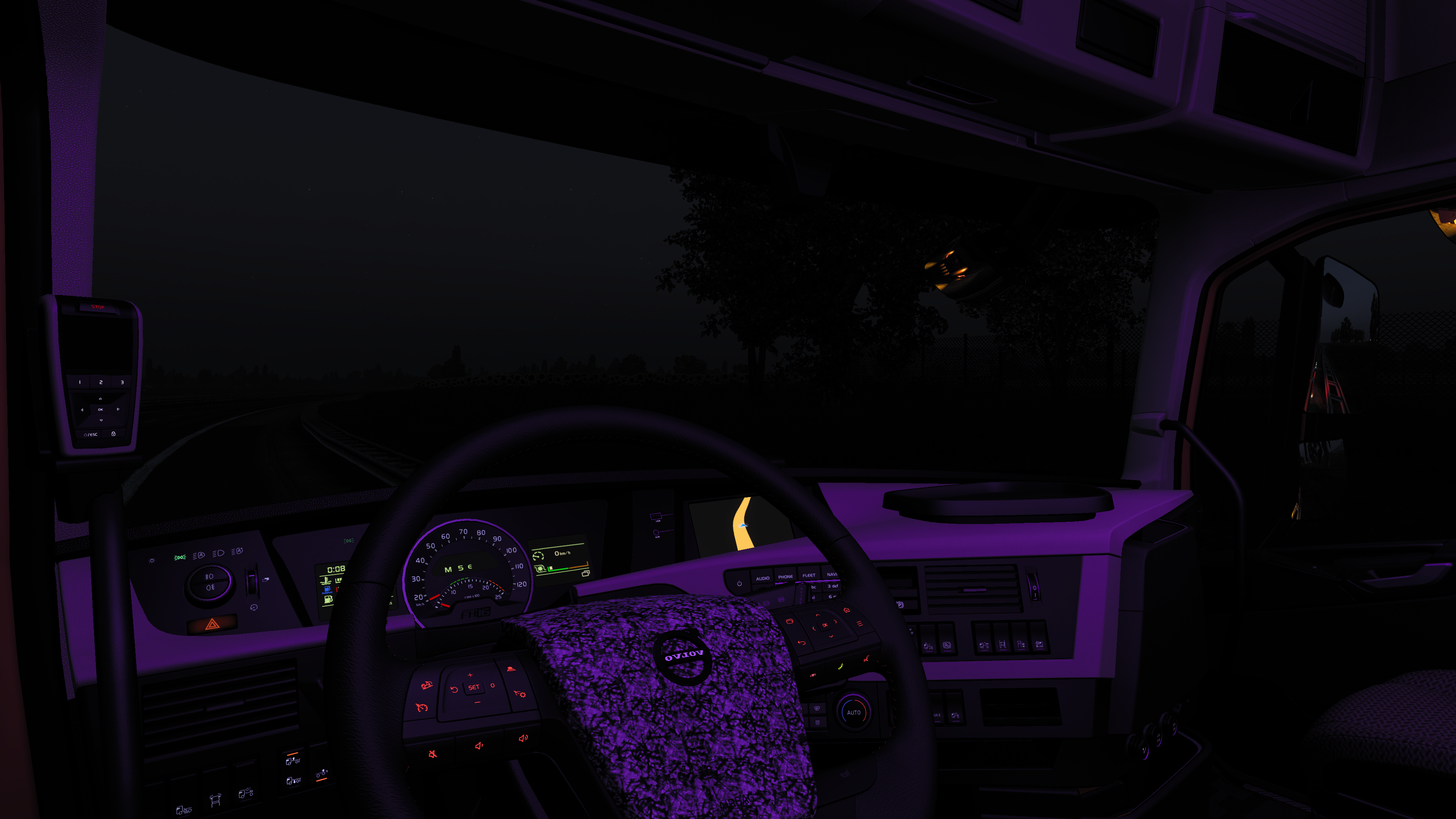 **Mod Name:** Purple Interior Light
